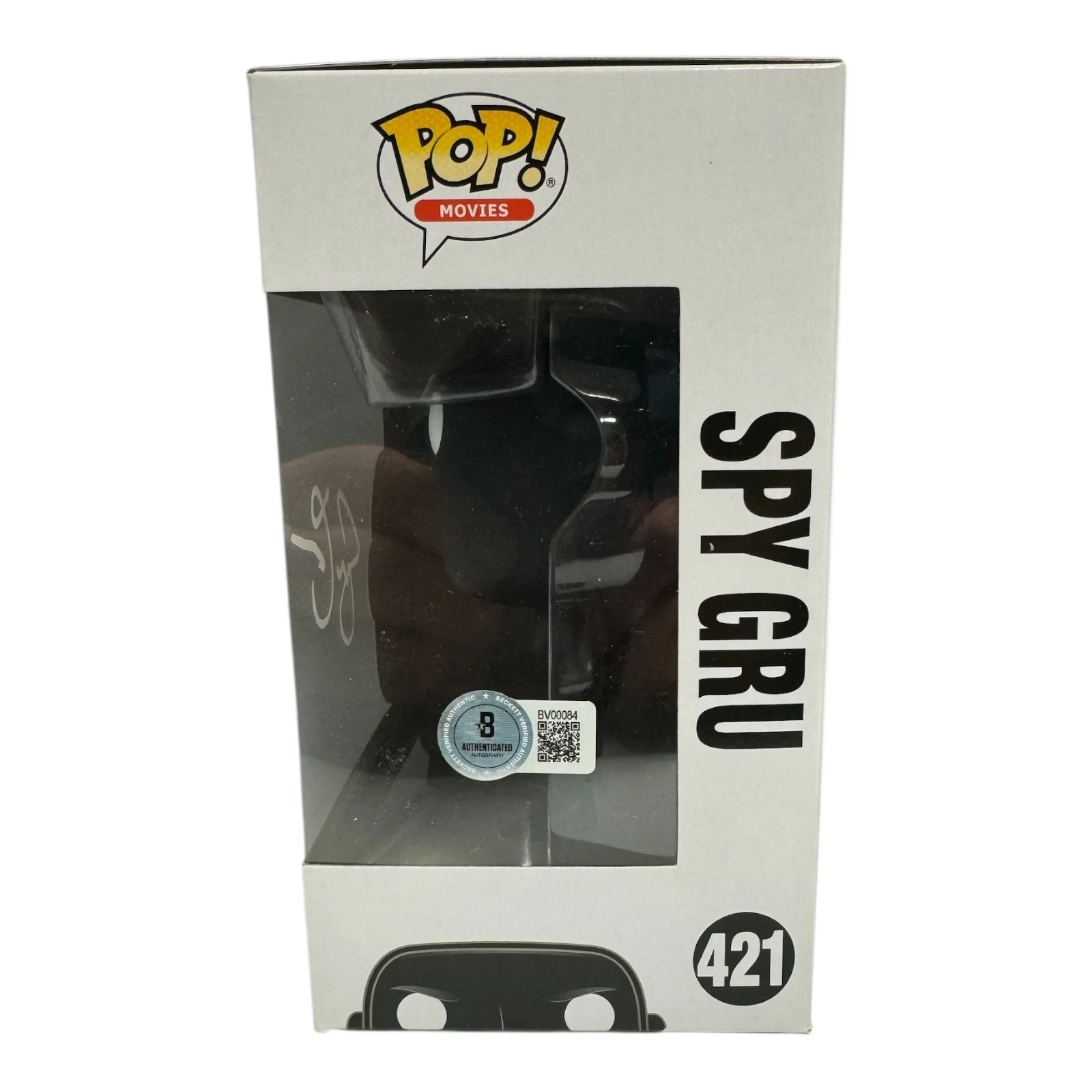 STEVE CARELL — Steve Carell Signed Autograph Despicable Me 3 Funko Pop 421 Beckett BAS Spy Gru, image 2