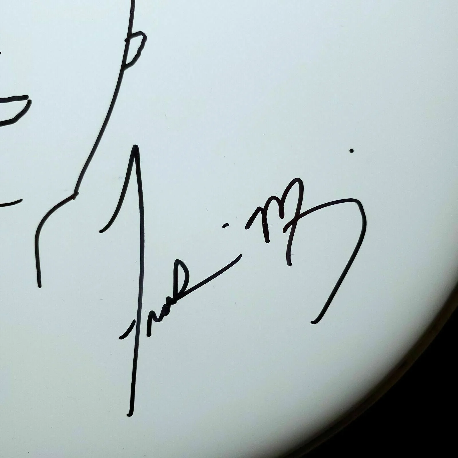 Frankie Muniz — Frankie Muniz Malcolm In The Middle Celebrity Sketch Signed Drum Head VERY RARE, изображение 4