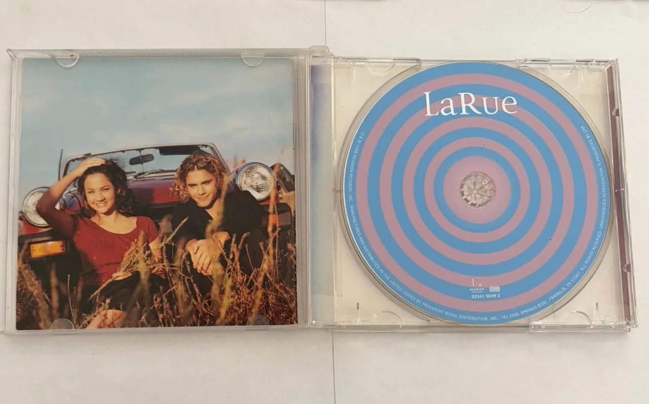 LaRue Self-titled CD 1999 Signed Autographed Phillip & Natalie Reunion Records, изображение 3