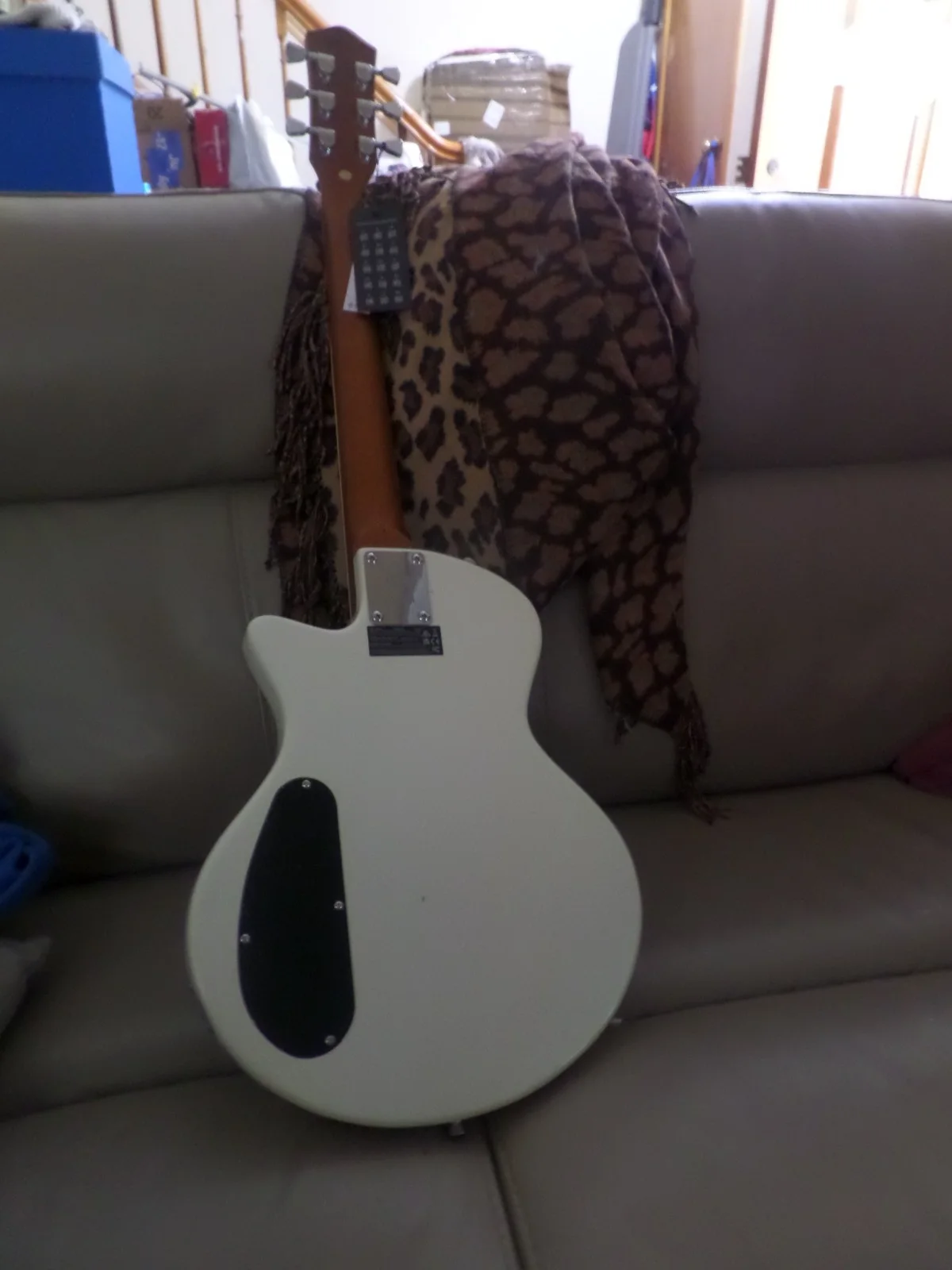 Gene Simmons Signed guitar PSA, image 5