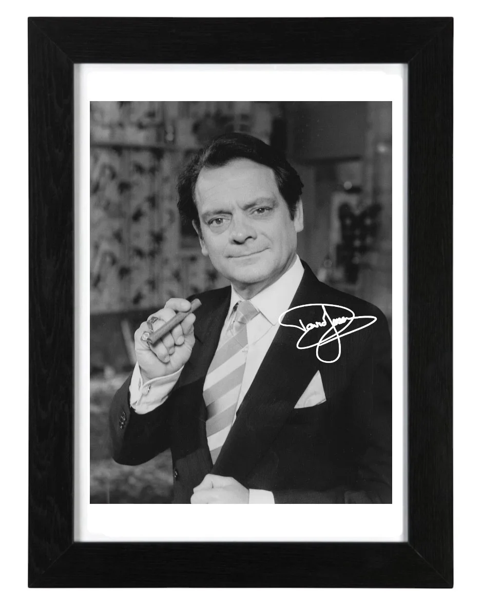 David Jason Signed Autograph PHOTO Pre Print / Framed / Only Fools and Horses, изображение 2