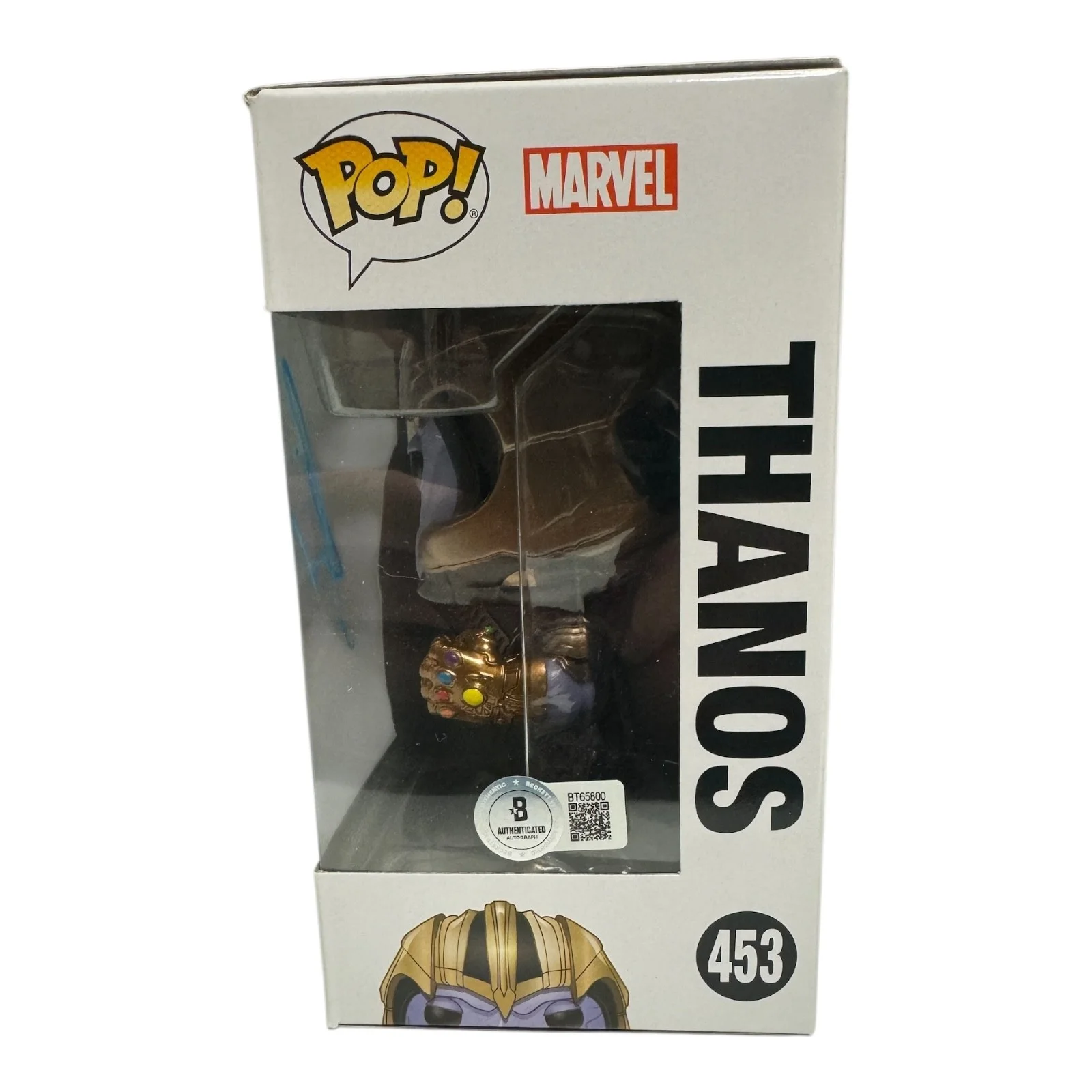 JOSH BROLIN — Josh Brolin Signed Autograph Avengers Thanos Funko Pop 453 Beckett BAS Marvel, image 2