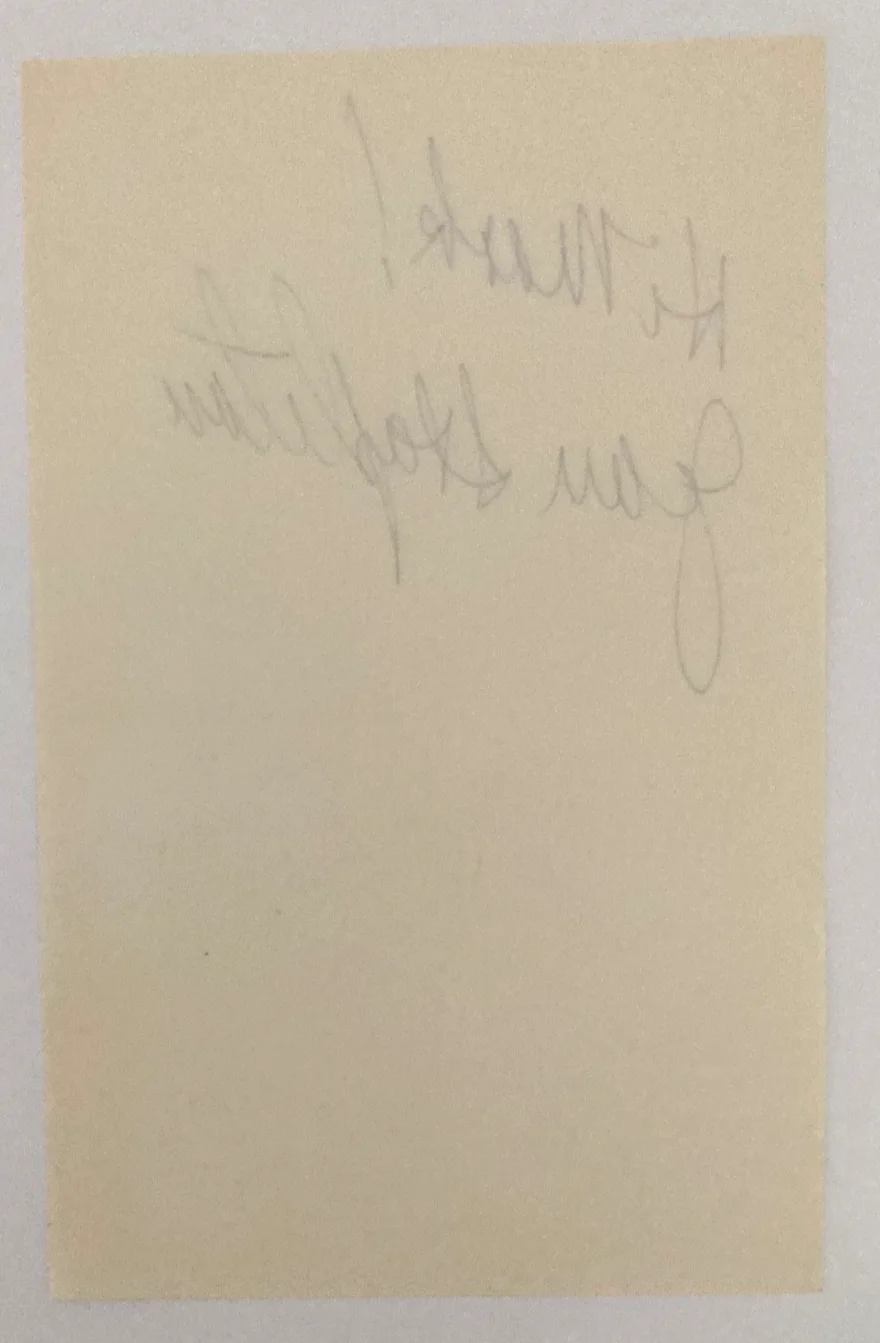 Jean Stapleton — SIGNED autographed JEAN STAPELTON -Edith Bunker on "ALL IN THE FAMILY" 5x7 card, изображение 3