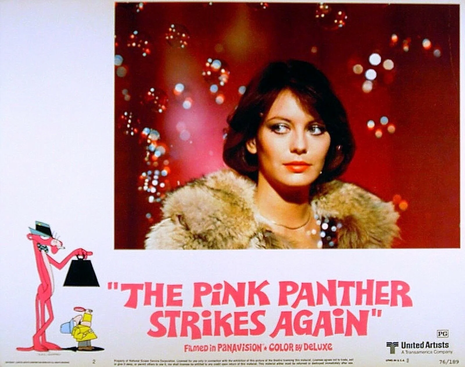 PINK PANTHER STRIKES AGAIN 1976 Peter Sellers, Lesley-Anne Down 3 LOBBY CARDS, image 2