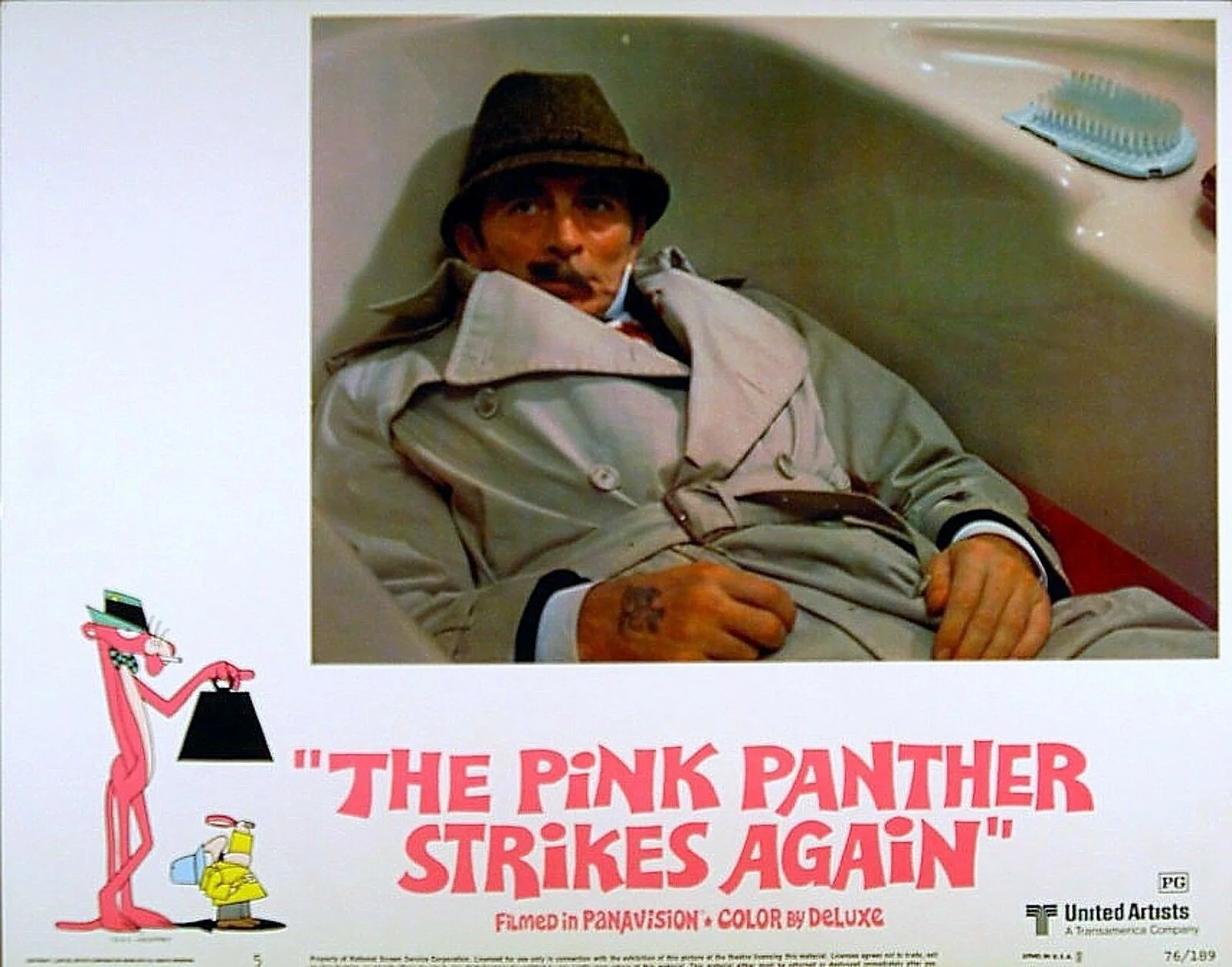 PINK PANTHER STRIKES AGAIN 1976 Peter Sellers, Lesley-Anne Down 3 LOBBY CARDS, image 3