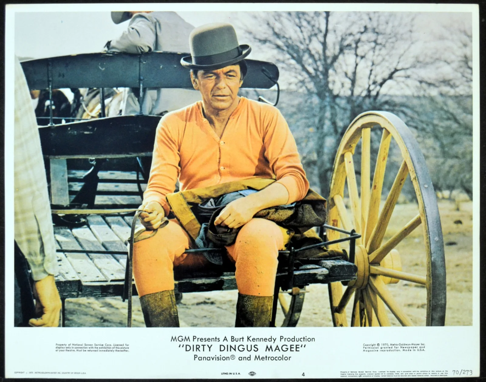 DIRTY DINGUS MAGEE 1970 Frank Sinatra, George Kennedy 7 LOBBY CARDS, image 5