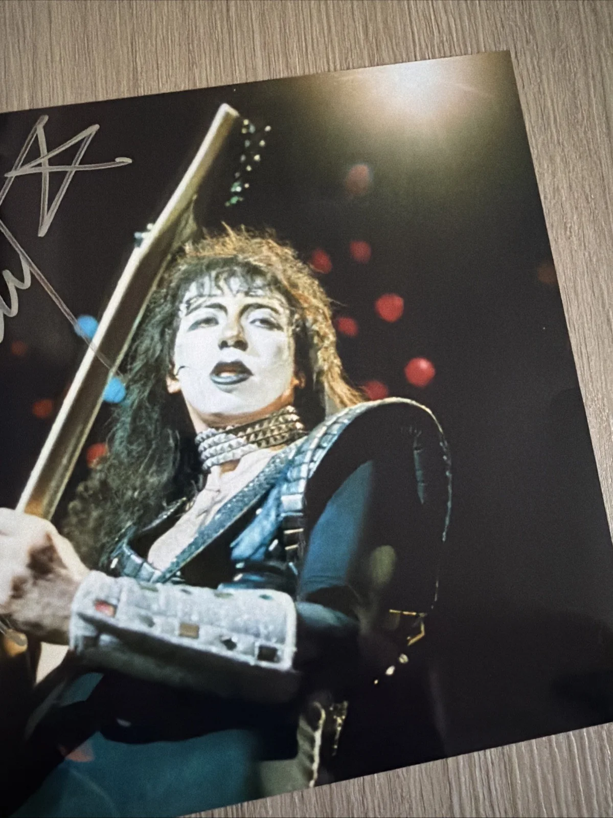 Kiss Vinnie Vincent signed 8x10 Great Condition Autograph, image 4