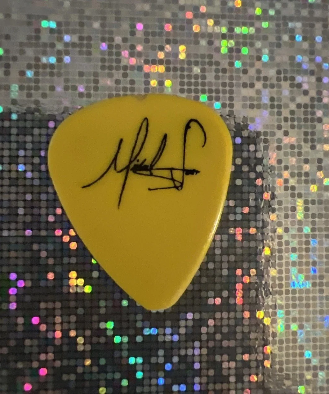 Stryper Michael Sweet Vintage Guitar Pick 1980’s, изображение 3