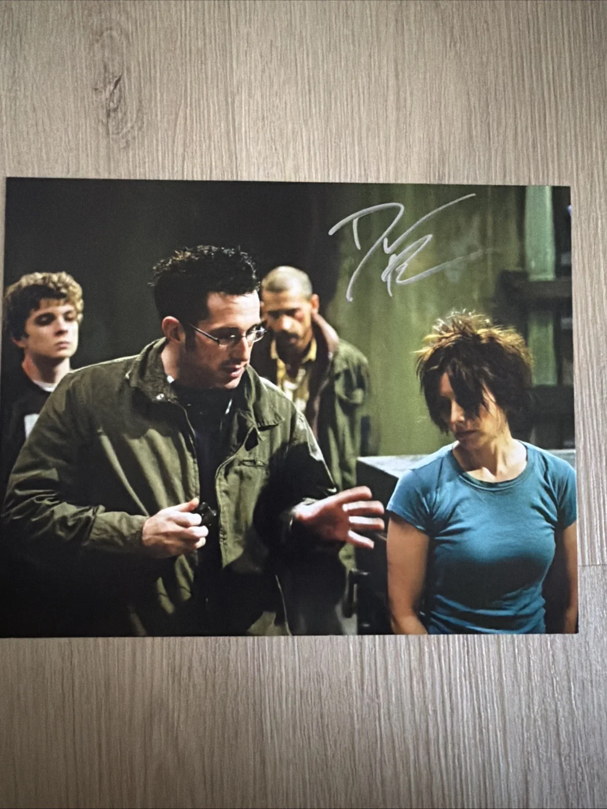 Darren Lynn Bousman signed SAW 8X10 Great Condition Autograph, изображение 2