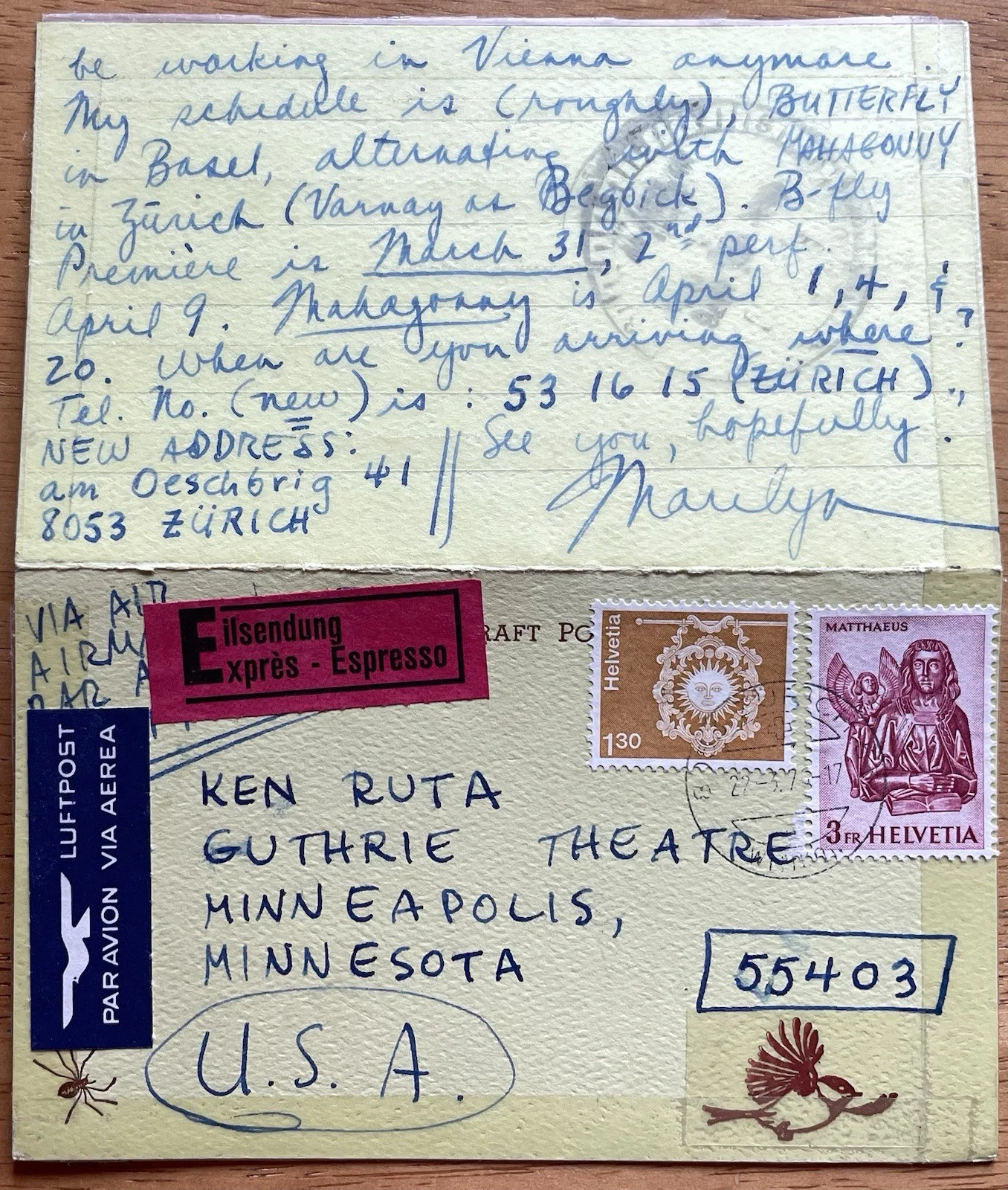Opera Soprano Marilyn Horne Autograph Letter with Opera content, image 3