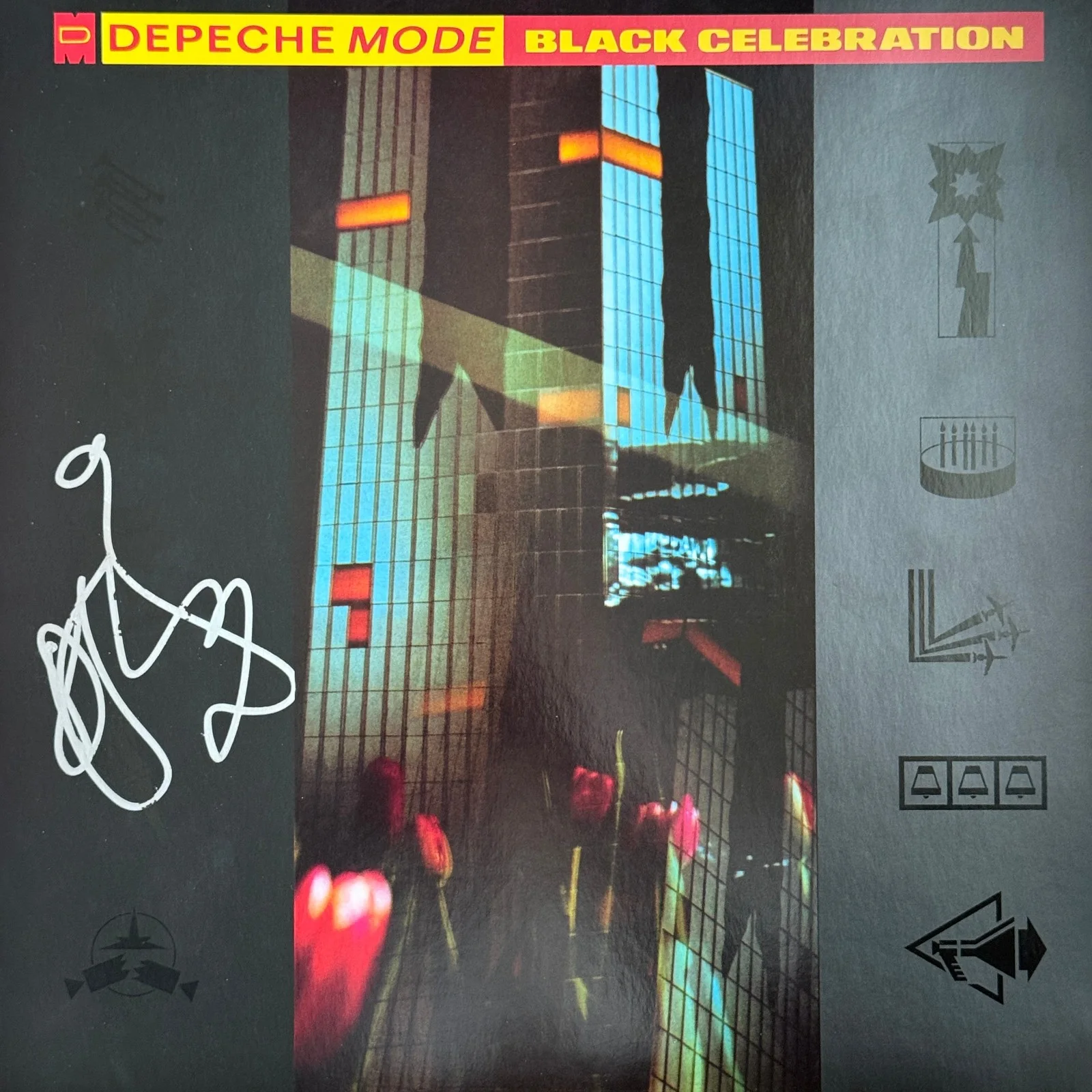 Depeche Mode Dave Gahan signed Vinyl Record Album JSA COA Rare Music Auto Z2559, изображение 3