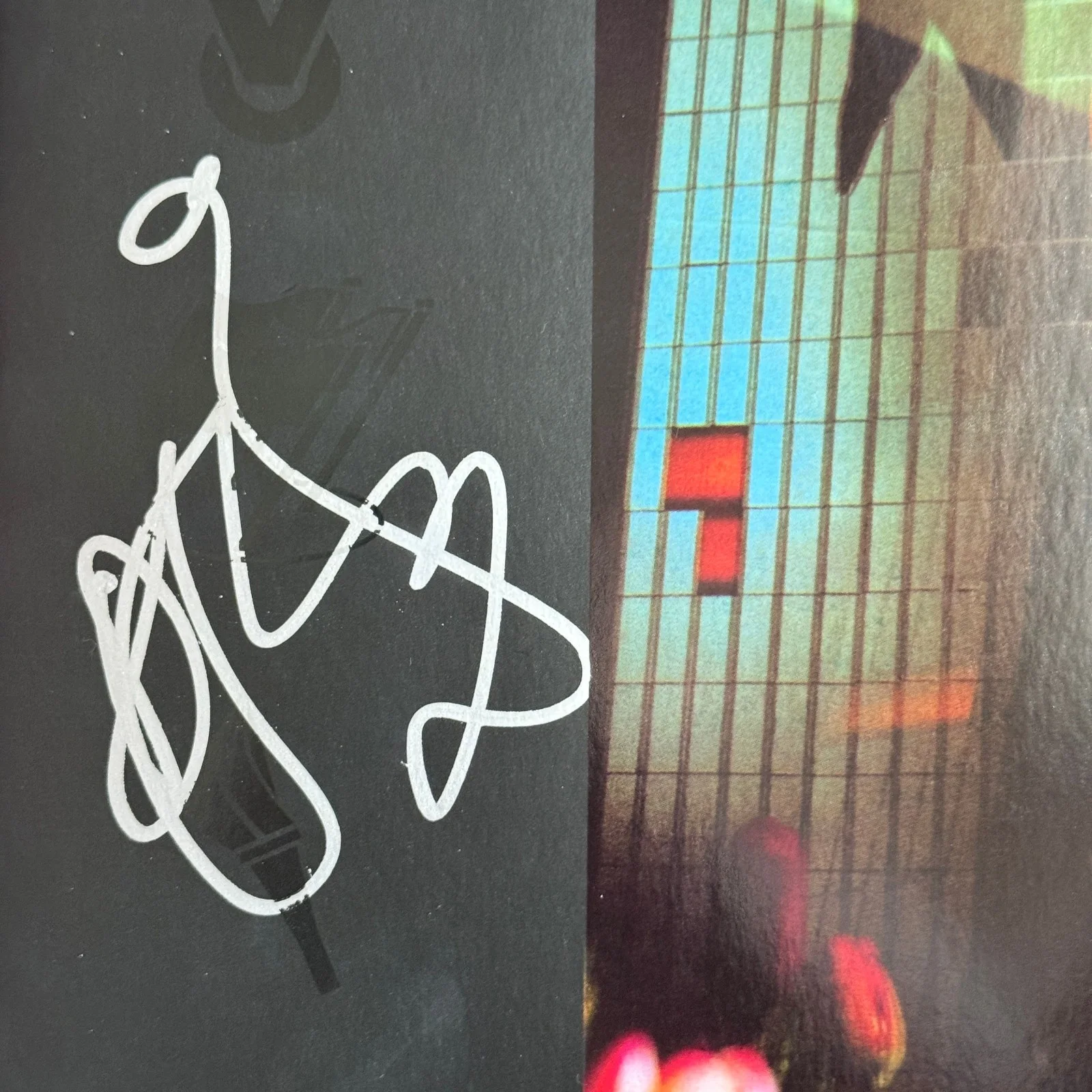 Depeche Mode Dave Gahan signed Vinyl Record Album JSA COA Rare Music Auto Z2559, изображение 4