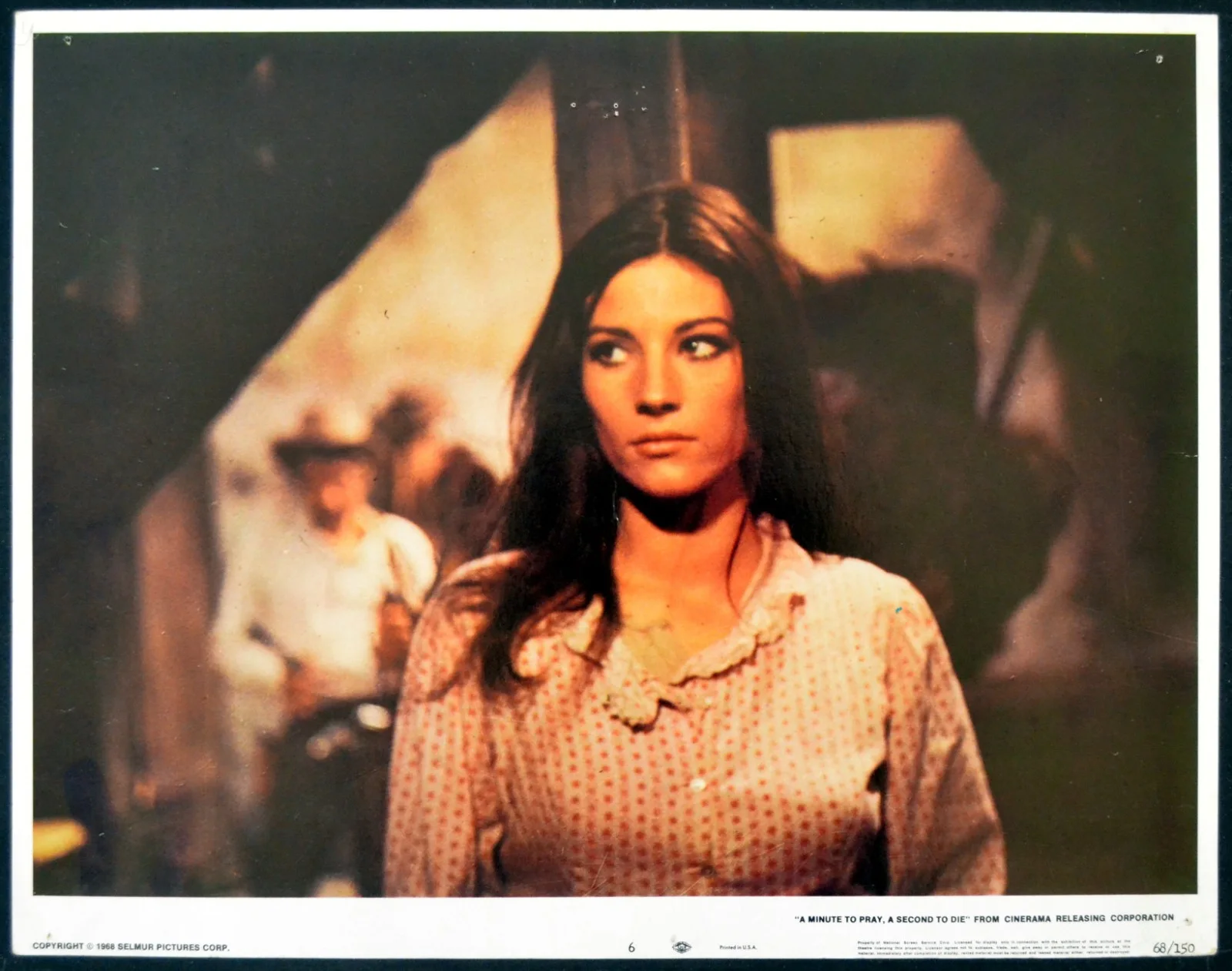 A MINUTE TO PRAY, A SECOND TO DIE 1967 Alex Cord, Robert Ryan 5 LOBBY CARDS, изображение 3