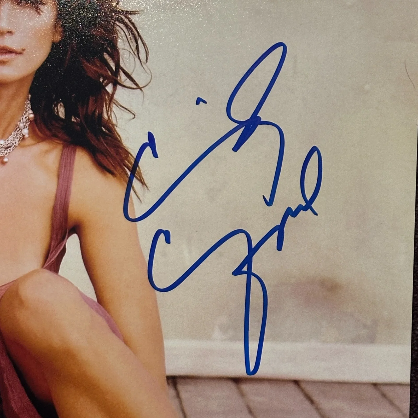 CINDY CRAWFORD — CINDY CRAWFORD Signed 11x14 PHOTO Beckett (BAS) Auth, image 2
