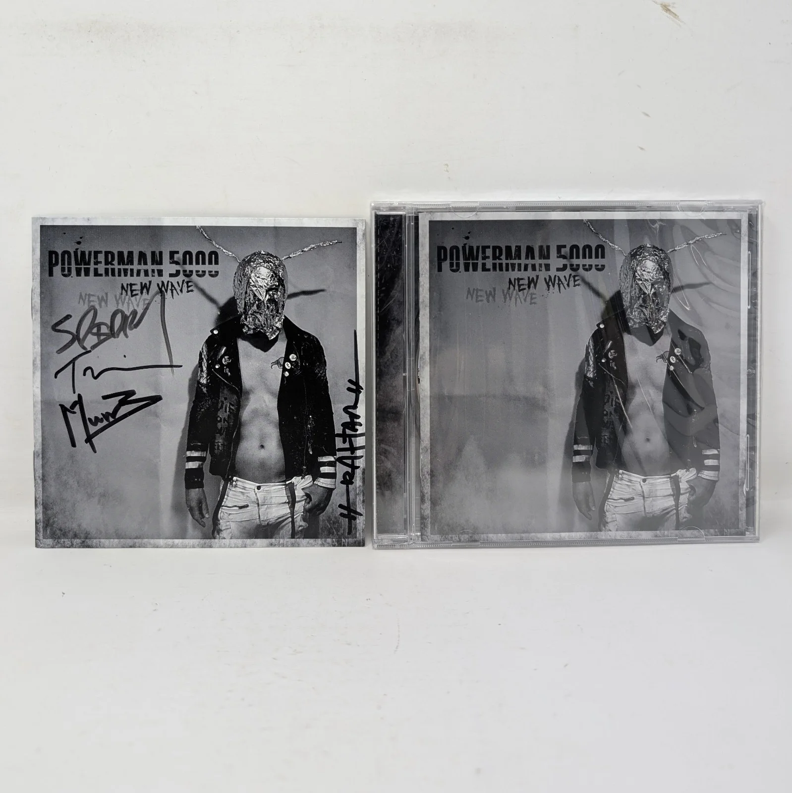 Powerman 5000 New Wave CD With Full Band SIGNED Booklet Autographed Spider, image 2