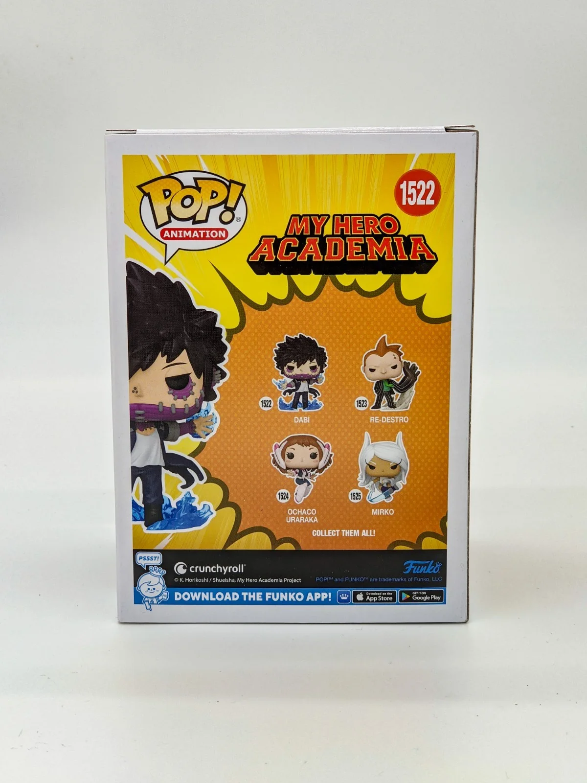 Jason Liebrecht — Jason Liebrecht My Hero Academia Dabi #1522 Signed Funko Pop JSA Autograph, изображение 4