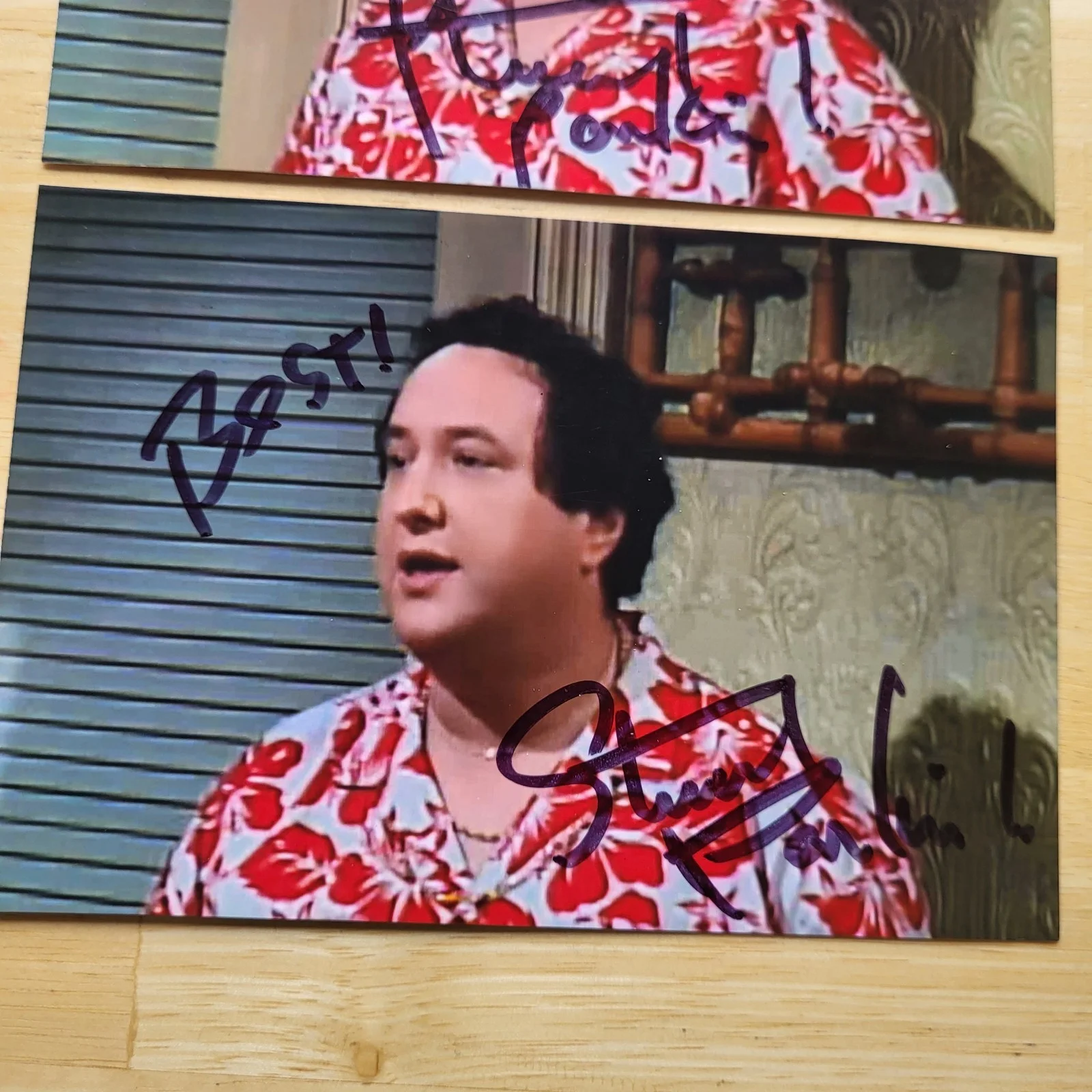 Stuart Pankin — Stuart Pankin The Golden Girls Dinosaurs Hand Signed 4x6 Autograph Photos, изображение 3