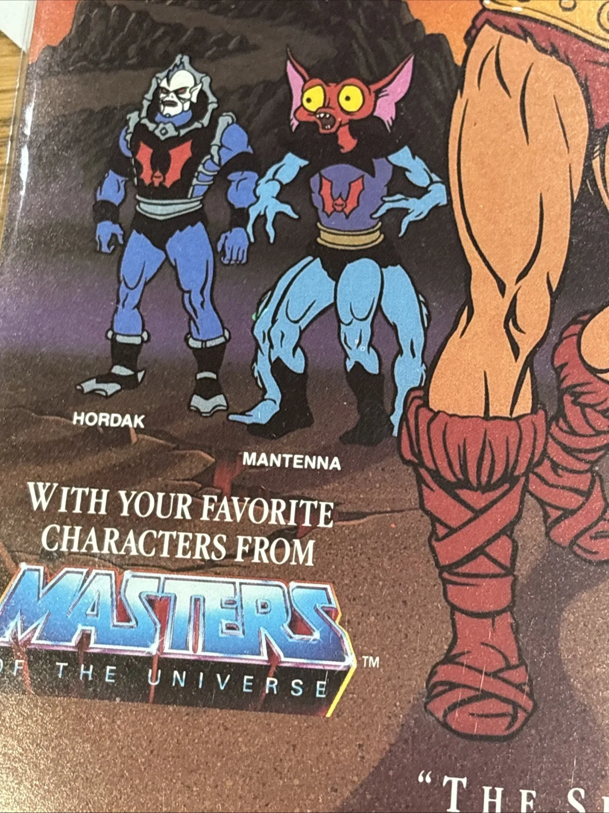 HeMan The Masters Universe SheRa Original MOTU Cinema Poster Lobby Flier 80s, изображение 4