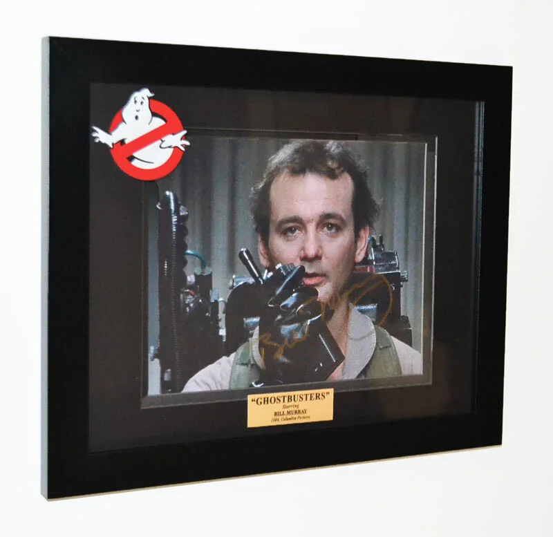 BILL MURRAY, DAN AYKROYD — Ghostbusters BILL MURRAY DAN AYKROYD Signed Autograph, FRAME COA UACC RD#228 DVD, image 2
