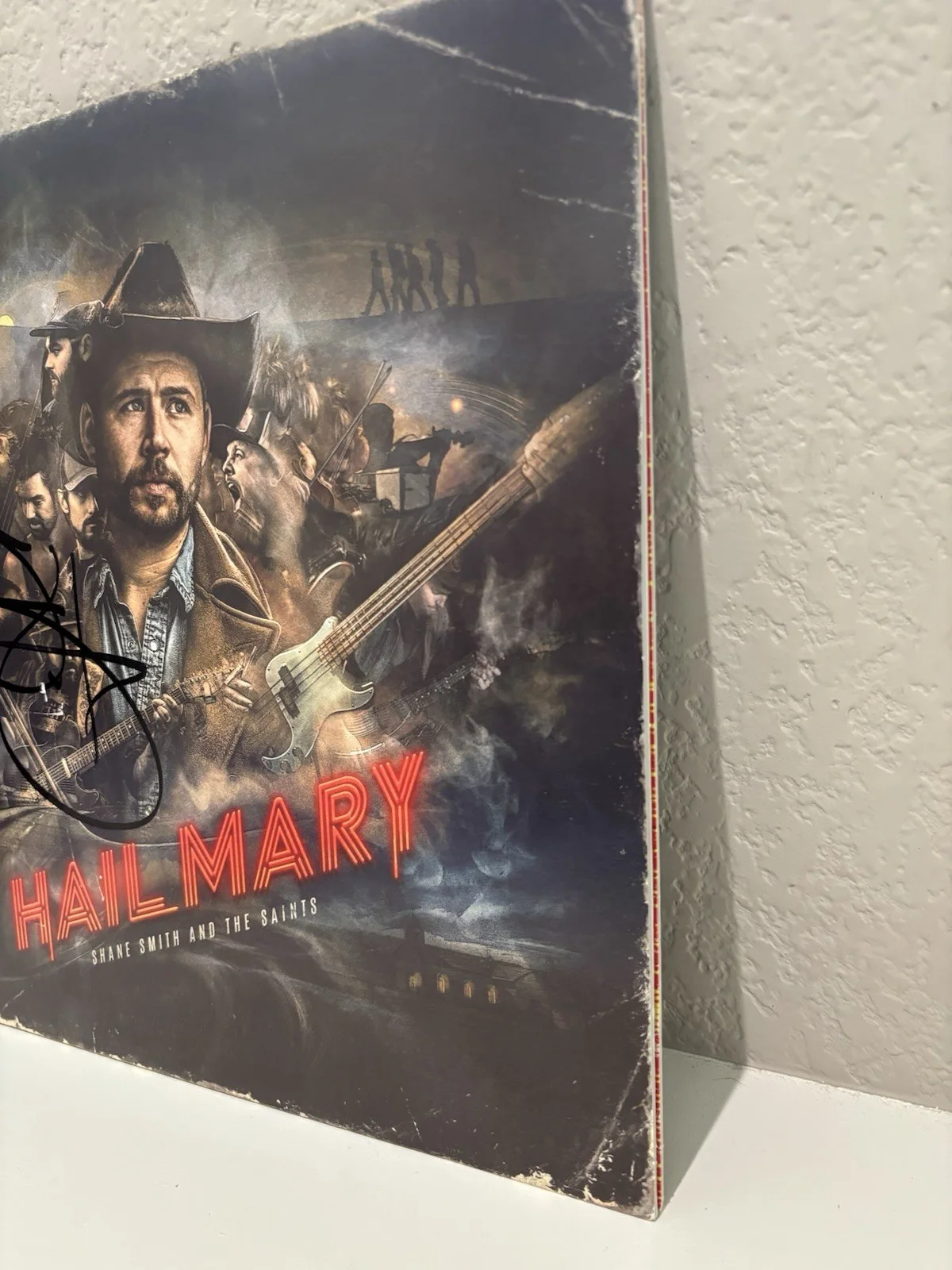 Signed Shane Smith And The Saints Hail Mary Vinyl Record, image 3