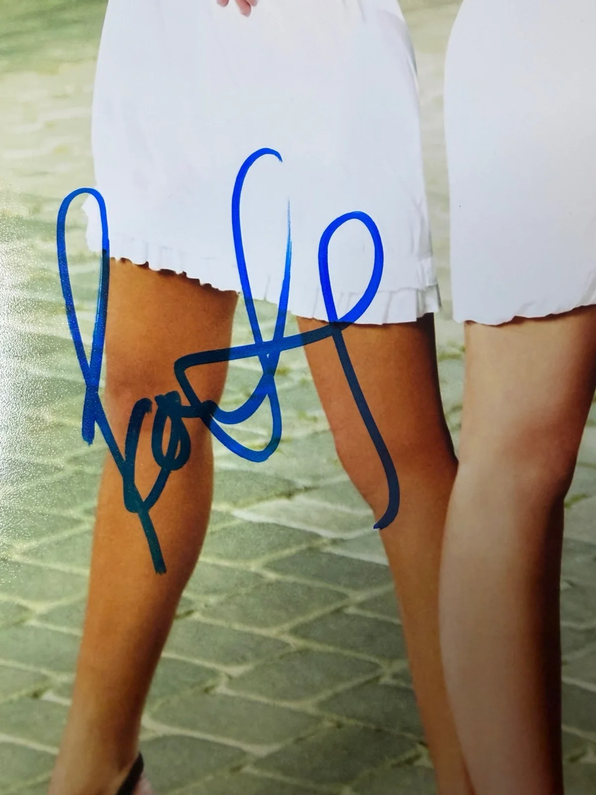 Kourtney Kardashian — Kourtney Kardashian Signed 11x14 Photo Auto BAS COA KUWTK Kardashian Rare, image 2