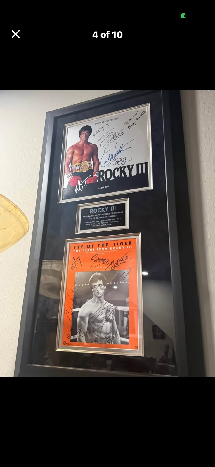 signed movie memorabilia, image 2