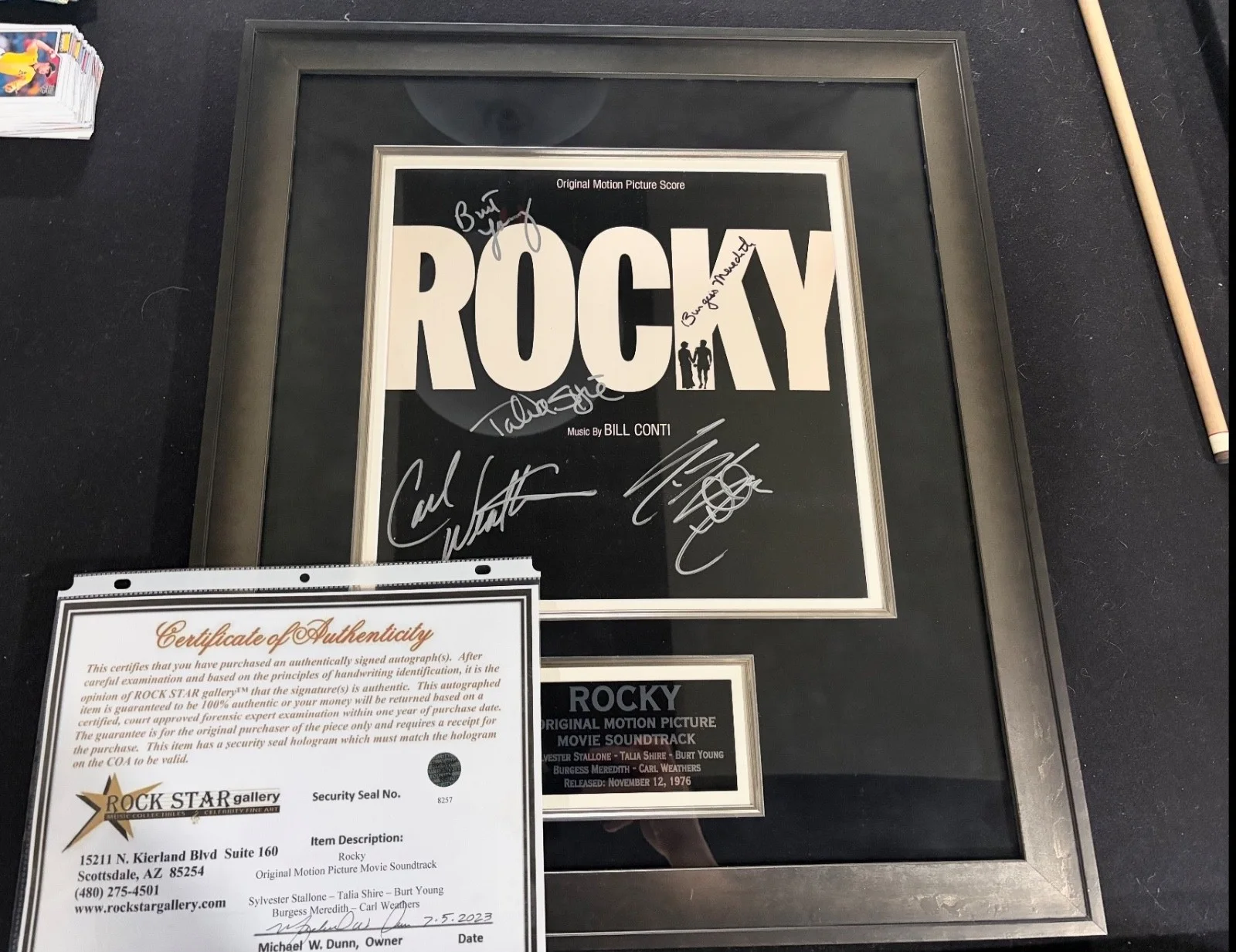 signed movie memorabilia, image 4