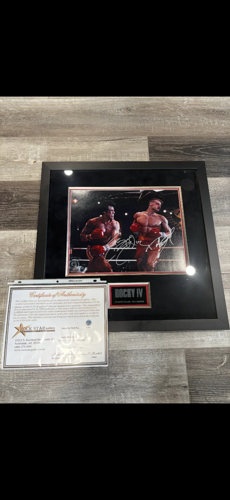 signed movie memorabilia, image 5