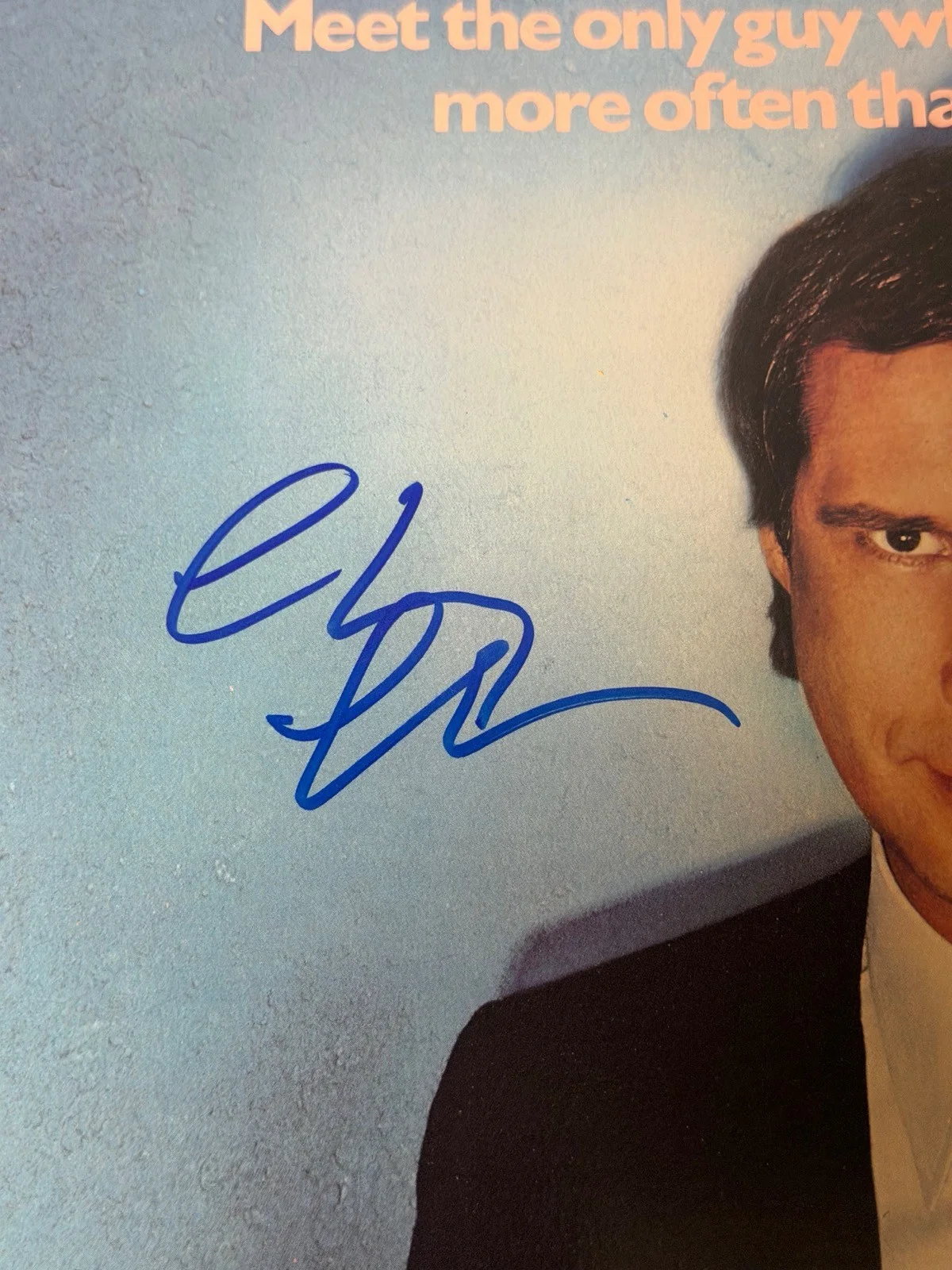Chevy Chase — Chevy Chase Signed “Fletch” Laserdisc BAS Beckett Authenticated AUTO Autograph, image 2