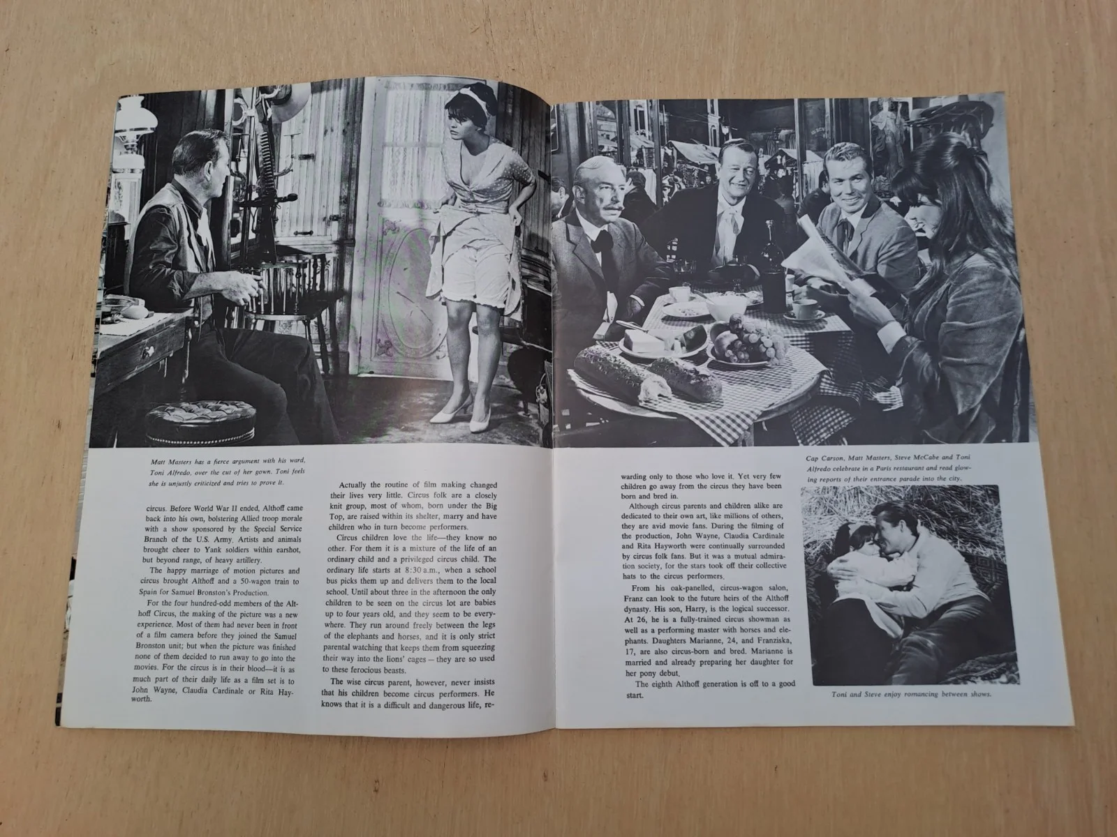 The Magnificent Showman Original Movie Brochure 1964, изображение 4