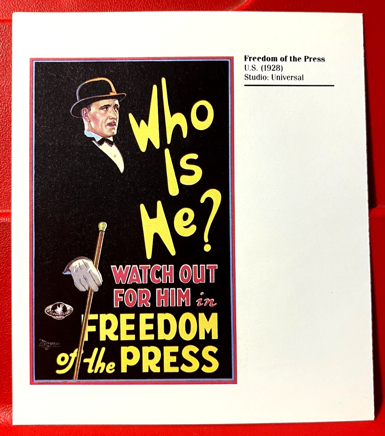 The Bank Dick W.C. Fields Movie/Film Poster Art PICTURE / PRINT 4.5" x 4" Mini, изображение 2
