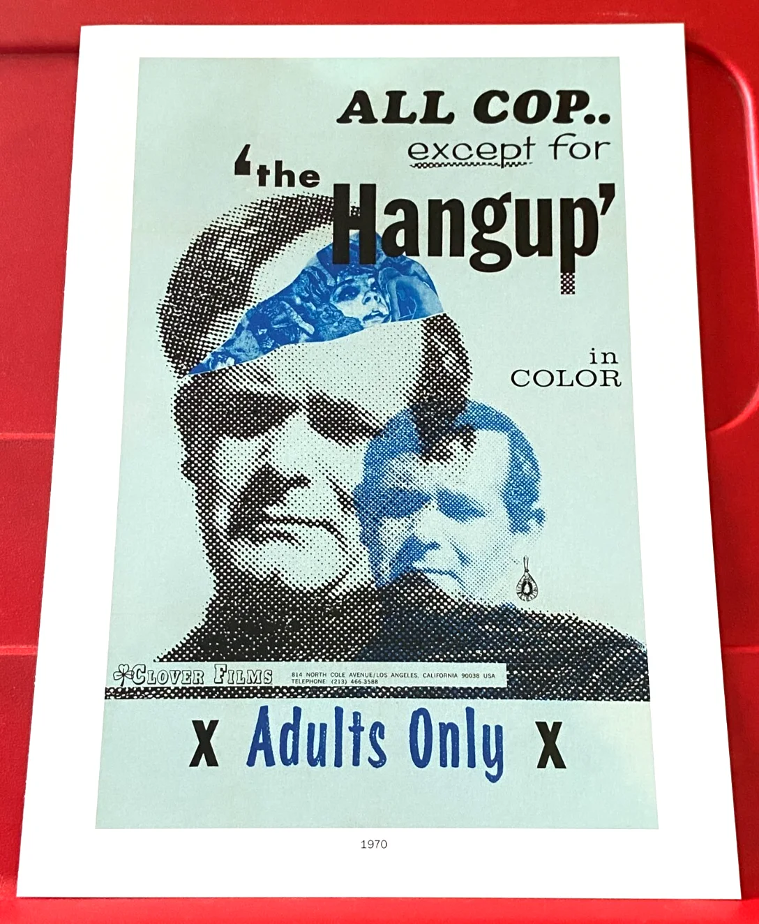 Super Salesman/The Hangup Movie/Film Poster Art PICTURE/PRINT 9"x6.5"Small, изображение 2