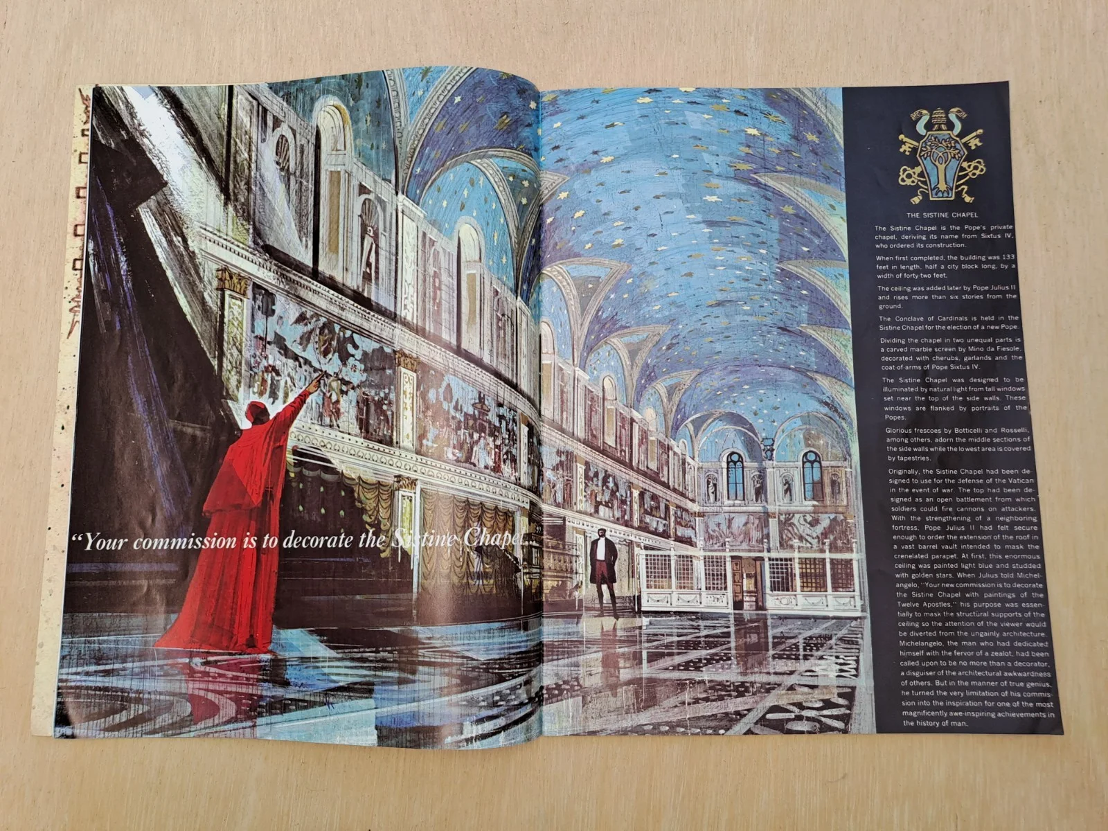 The Agony And The Ecstasy Original Movie Brochure 1965, image 5