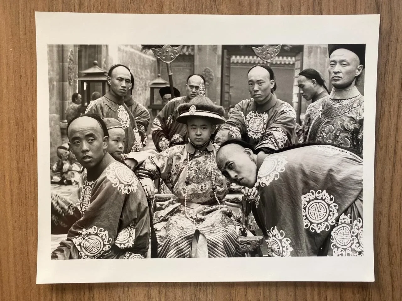 5 Original Last Emperor Press Film Still Photos 1987 and Press Book China, изображение 2