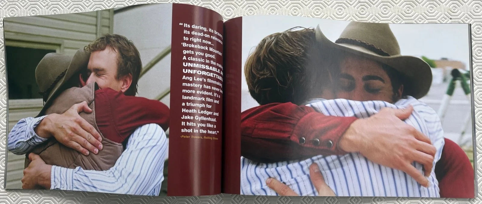 Brokeback Mountain 2005 souvenir cinema programme Jack Gyllenhaal Heath Ledger, изображение 3