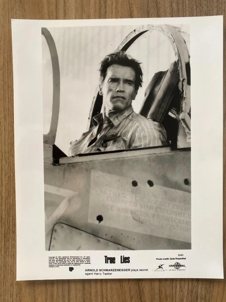 4 Original True Lies Press Film Still Photos 1994 Arnold Schwarzenegger, image 2