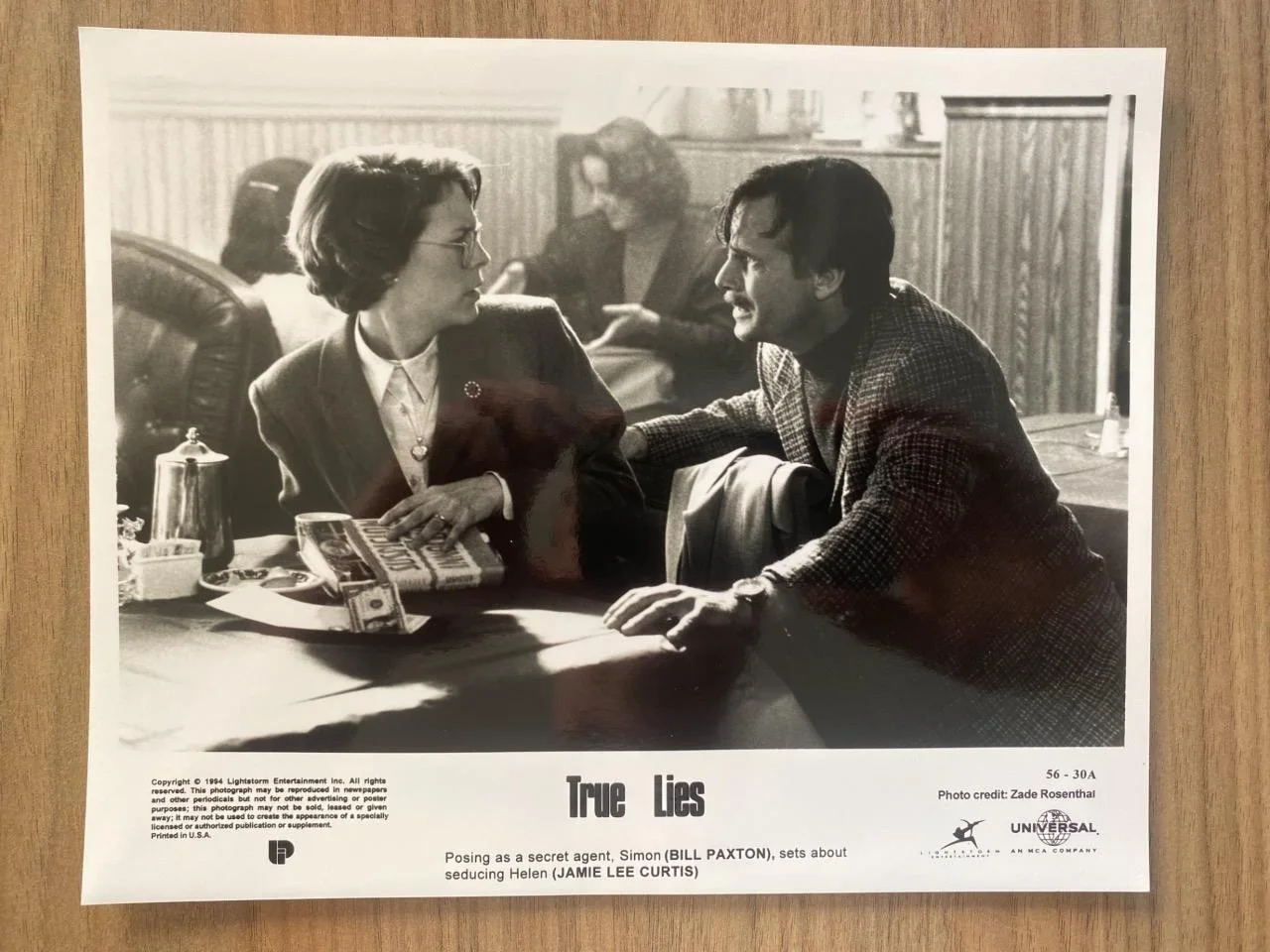 4 Original True Lies Press Film Still Photos 1994 Arnold Schwarzenegger, image 3