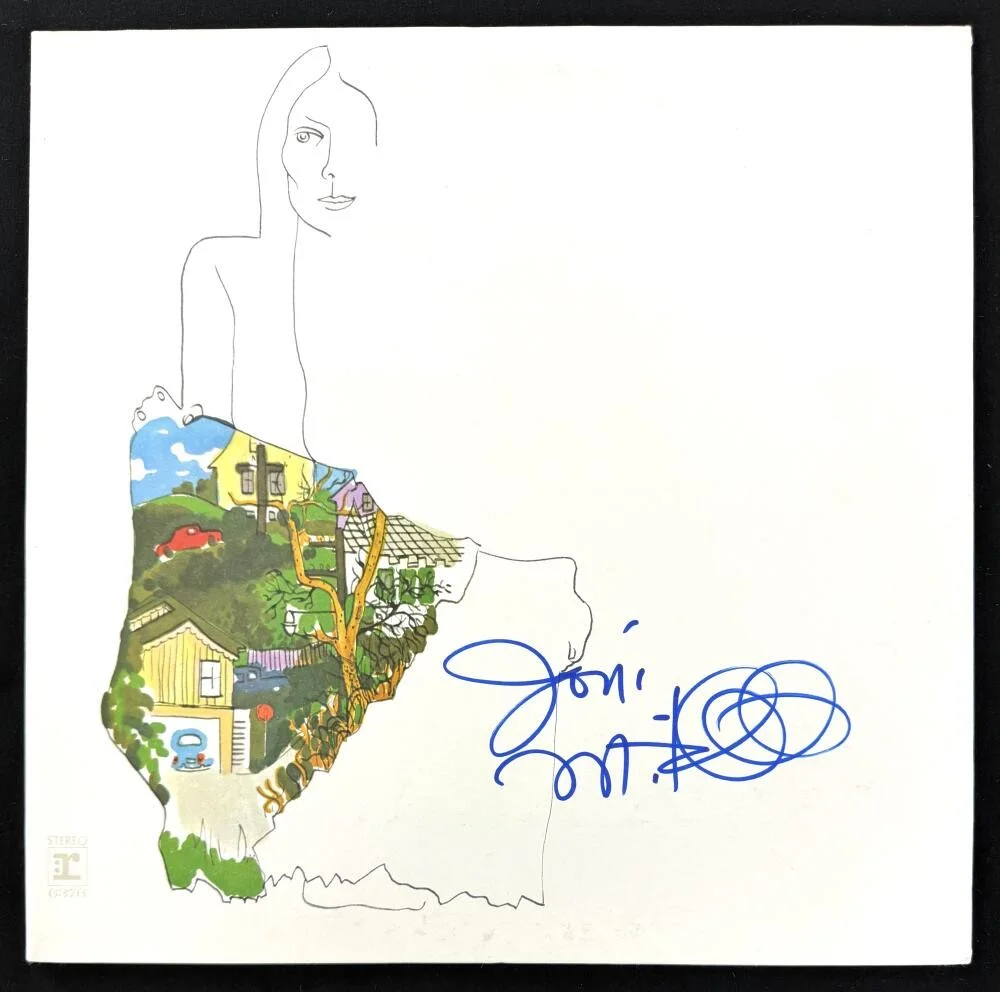 Joni Mitchell — Joni Mitchell Signed Autograph Ladies of the Canyon Album Vinyl Record - Beckett