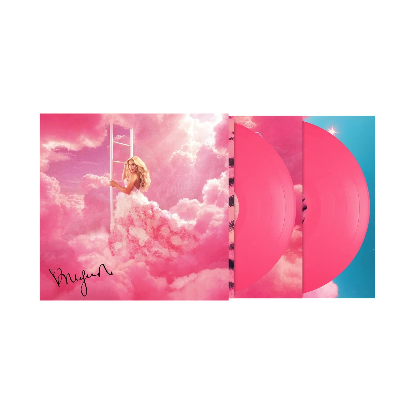 Megan Moroney Vinyl Cloud 9 Signed Pink LP Autographed Record New Sealed, изображение 2