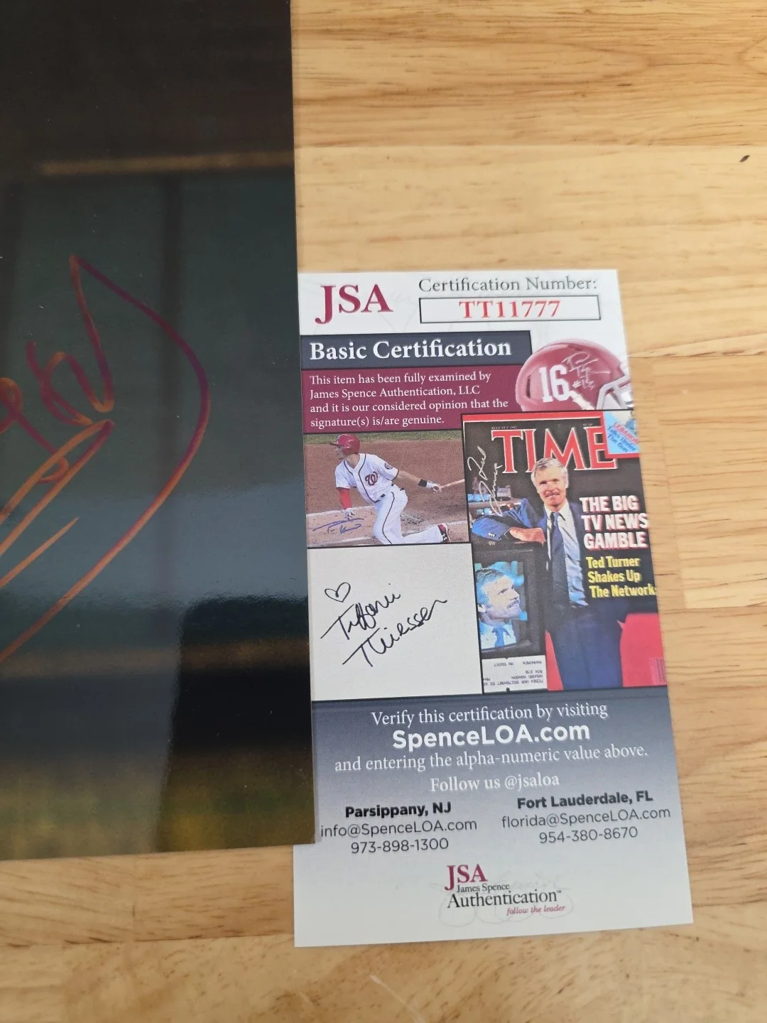 Billy Bob Thornton Autographed 11x14 Photo "Mr. Woodcock" JSA Signed, изображение 4