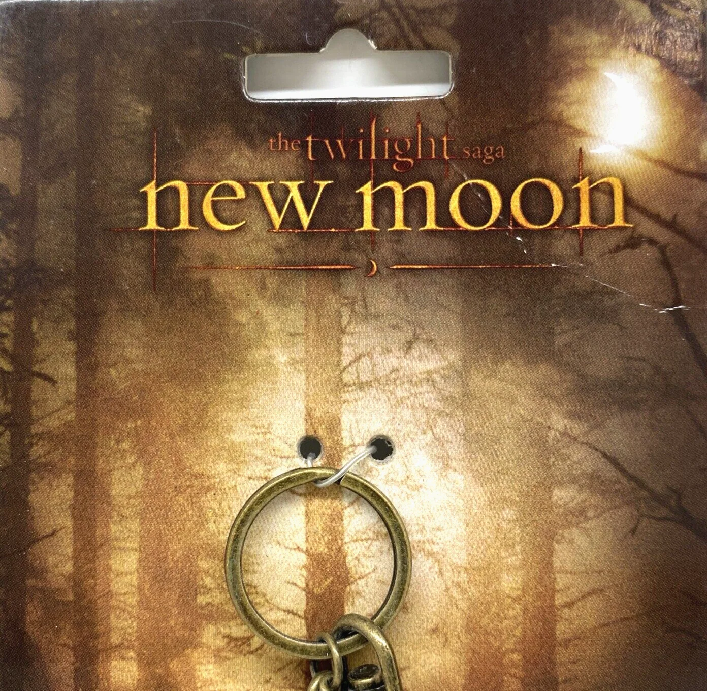 NEW MOON TWILIGHT SAGA BAG CLIP "A" WITH MYSTICAL CHARMS - MINT CARDED (001), image 2