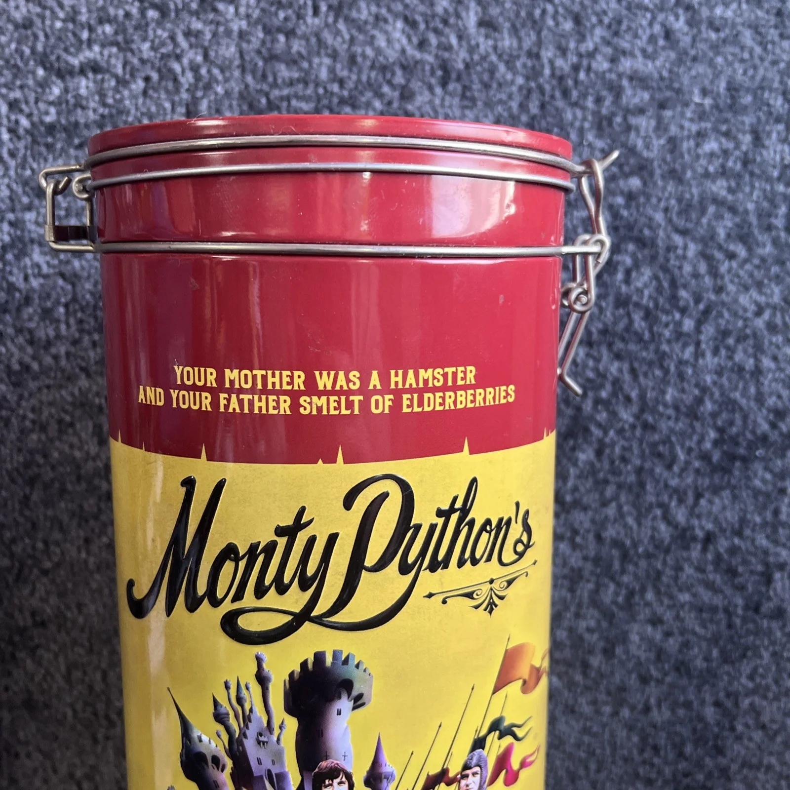 Monty Python Holy Grail Golden Ale Empty Collectors Tin (w2), image 2