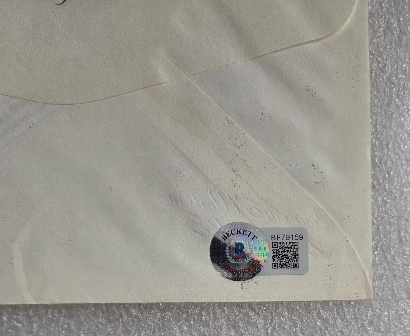 DIERKS BENTLEY BAS BECKETT COA SIGNED ENVELOPE AUTOGRAPHED COUNTRY MUSIC, изображение 3