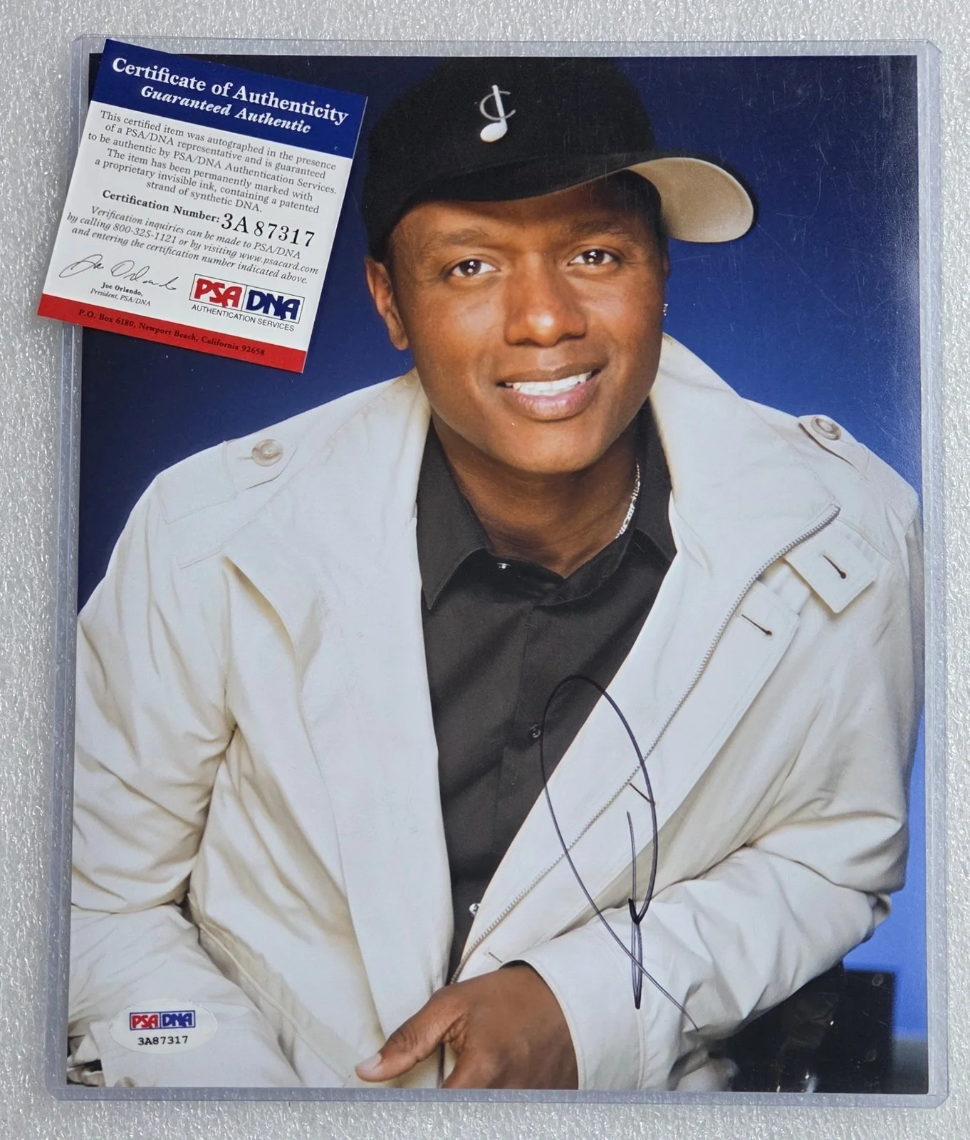 LOT OF 3 PHOTOS BAS BECKETT PSA DNA COA IGGY ROBIN THICKE COLON SIGNED AUTOGRAPH, изображение 4