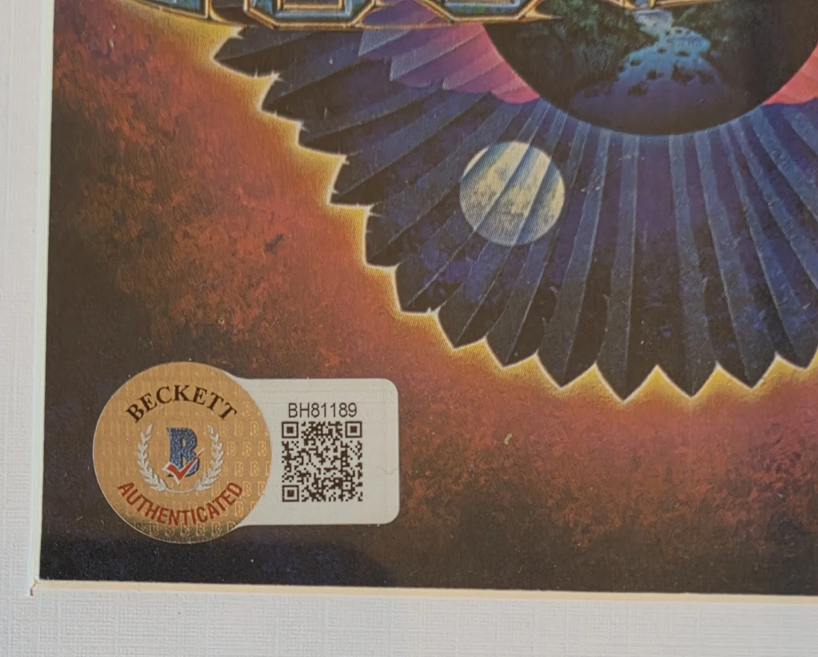 JOURNEY NEAL SCHON BAS BECKETT COA SIGNED CD DISPLAY AUTOGRAPHED PRESENT MUSIC, image 3