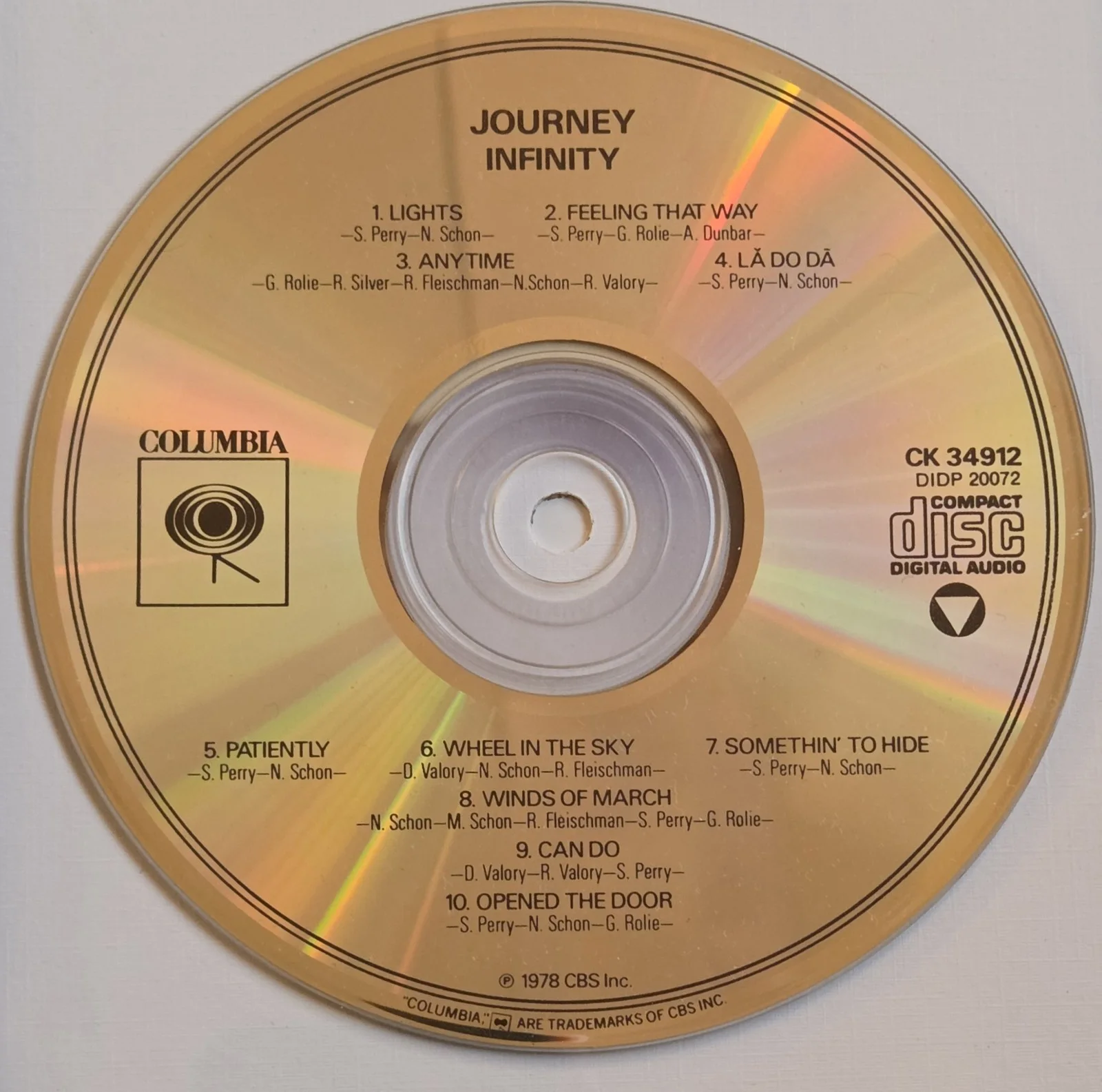 JOURNEY NEAL SCHON BAS BECKETT COA SIGNED CD DISPLAY AUTOGRAPHED PRESENT MUSIC, image 4
