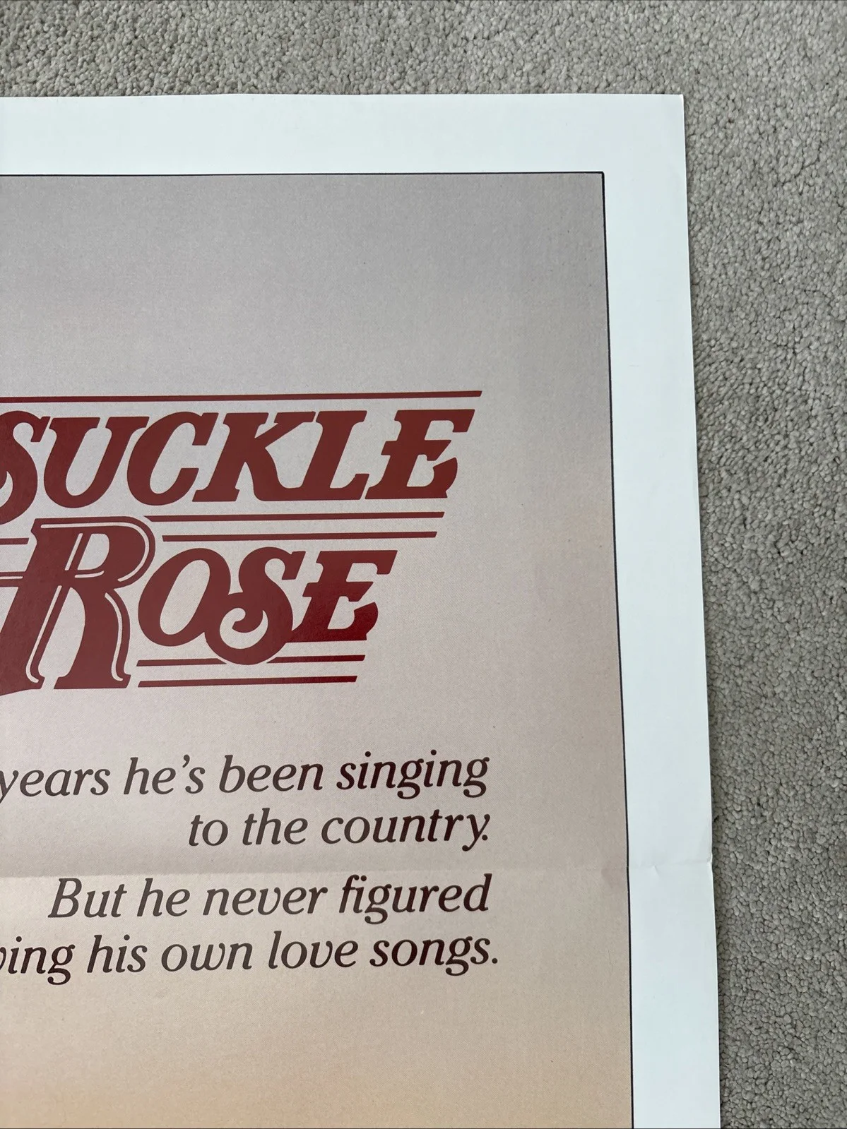 Honeysuckle Rose (1980) Original US One Sheet Movie Poster, image 4