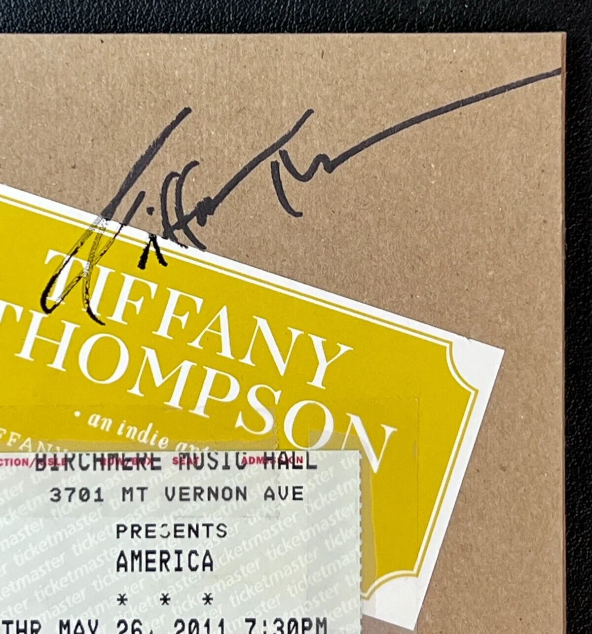 Tiffany Thompson — Tiffany Thompson Signed 2011 CD Album AUTO Folk Musician E.P w/Concert Ticket!, image 2