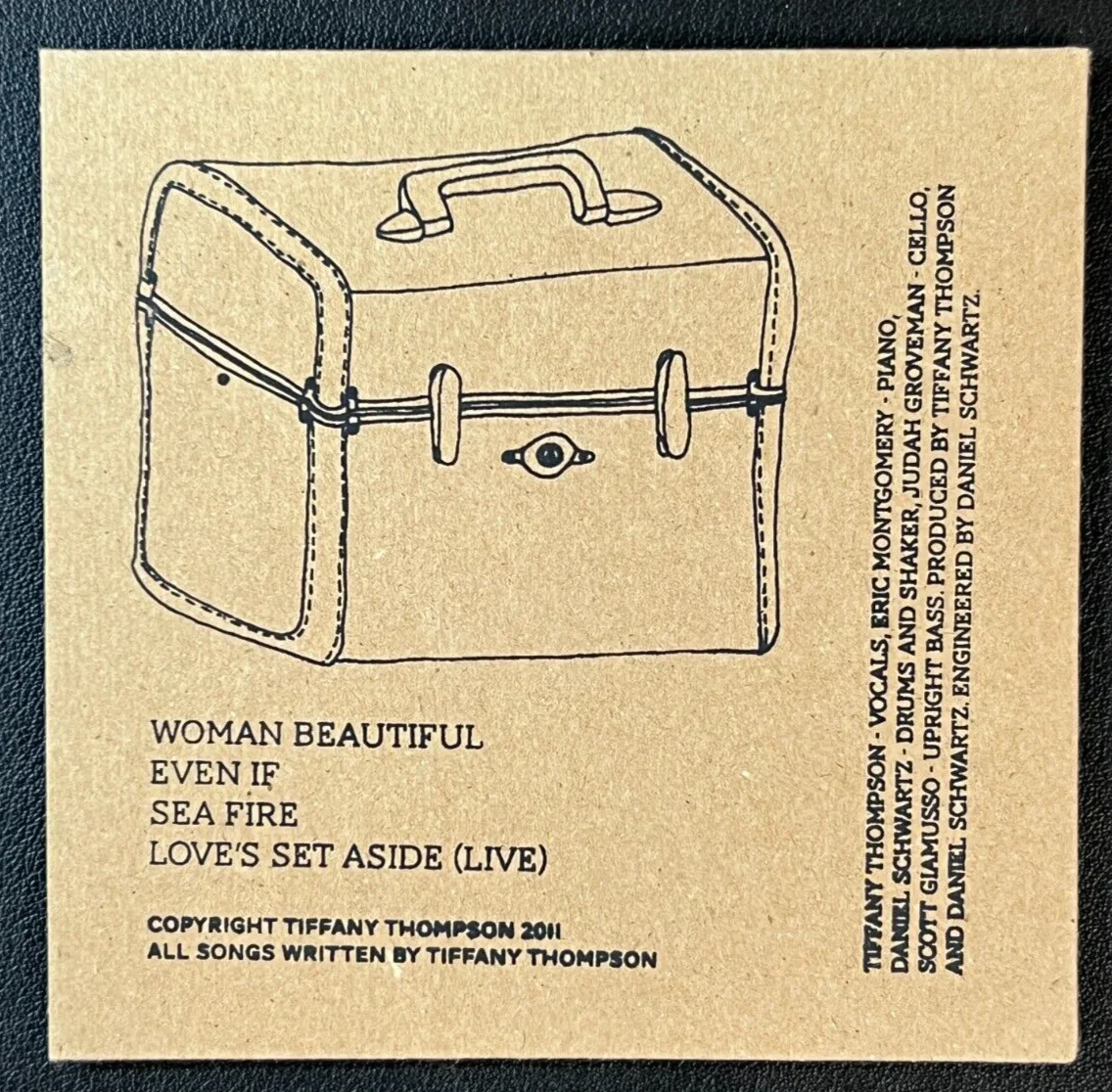 Tiffany Thompson — Tiffany Thompson Signed 2011 CD Album AUTO Folk Musician E.P w/Concert Ticket!, image 4