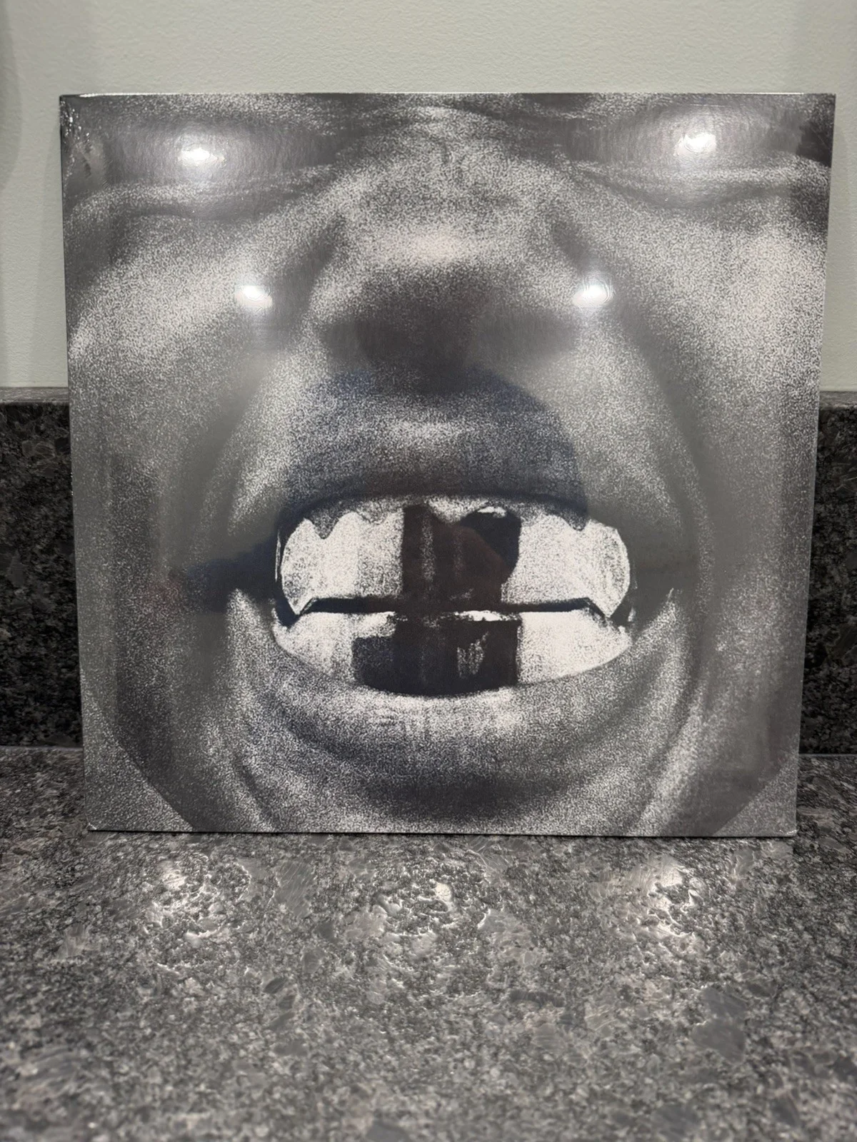 Kanye West “Bully” Signed Vinyl LP Silver Limited Edition Autographed Ye, image 3